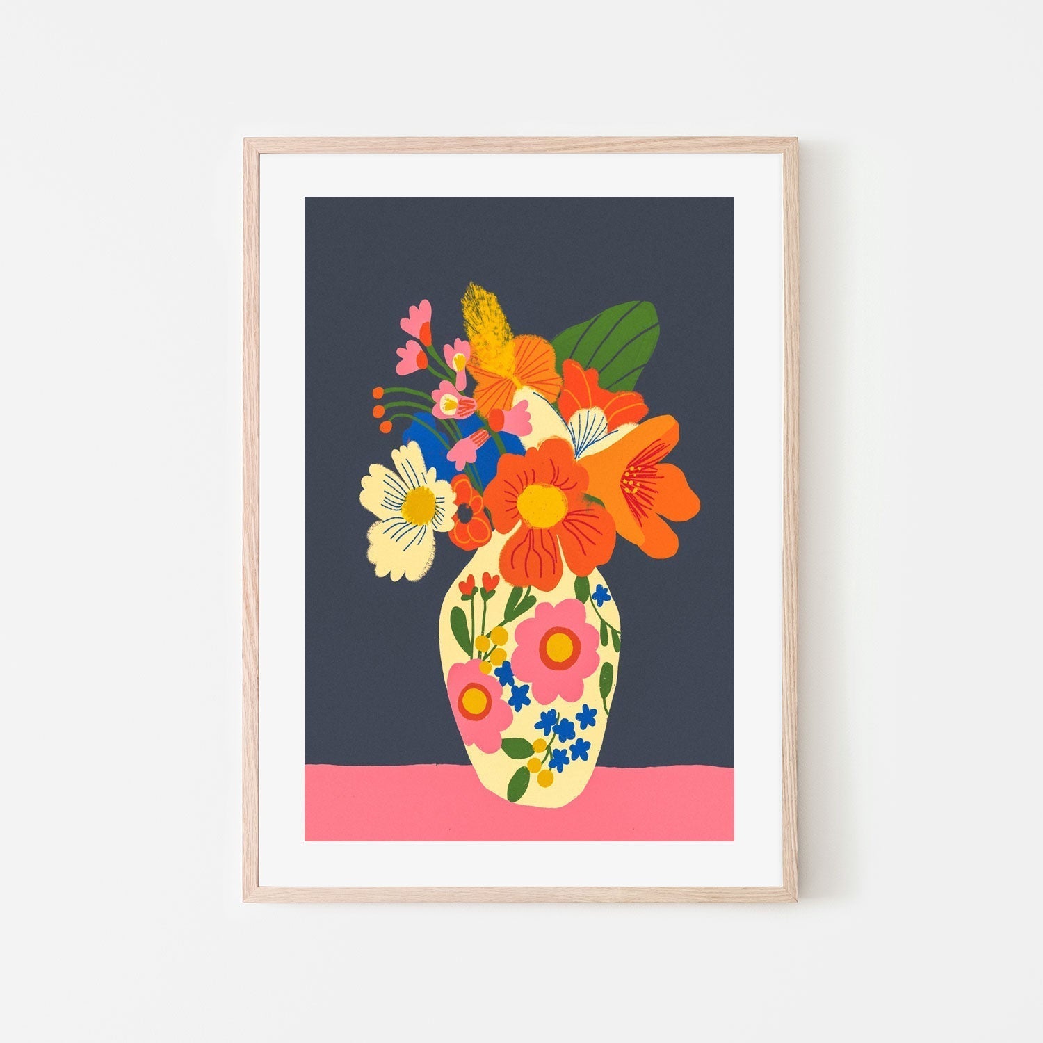 wall-art-print-canvas-poster-framed-Vase , By Gigi Rosado-GIOIA-WALL-ART