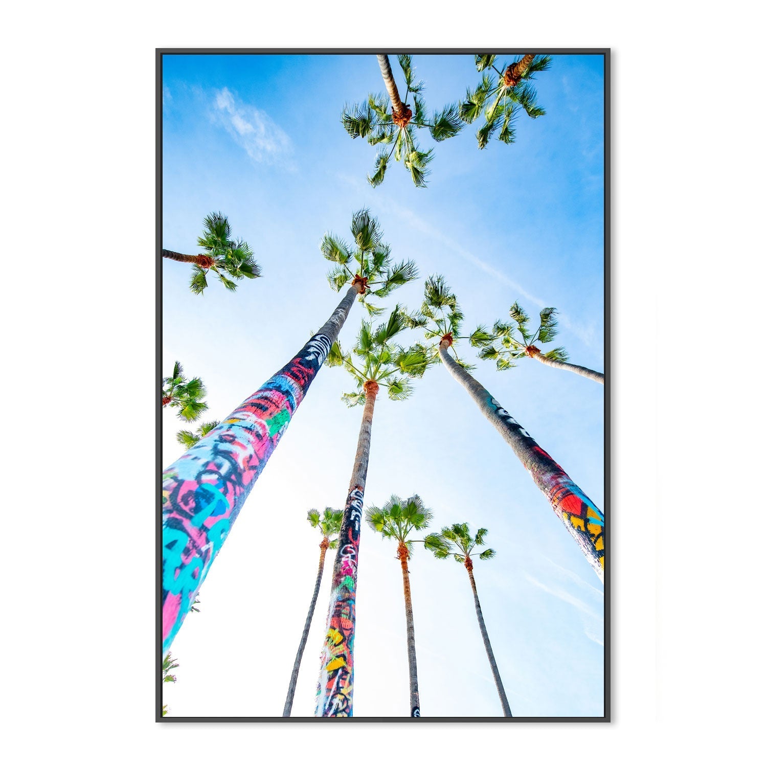 wall-art-print-canvas-poster-framed-Venice Palms , By Richard Podgurski-3