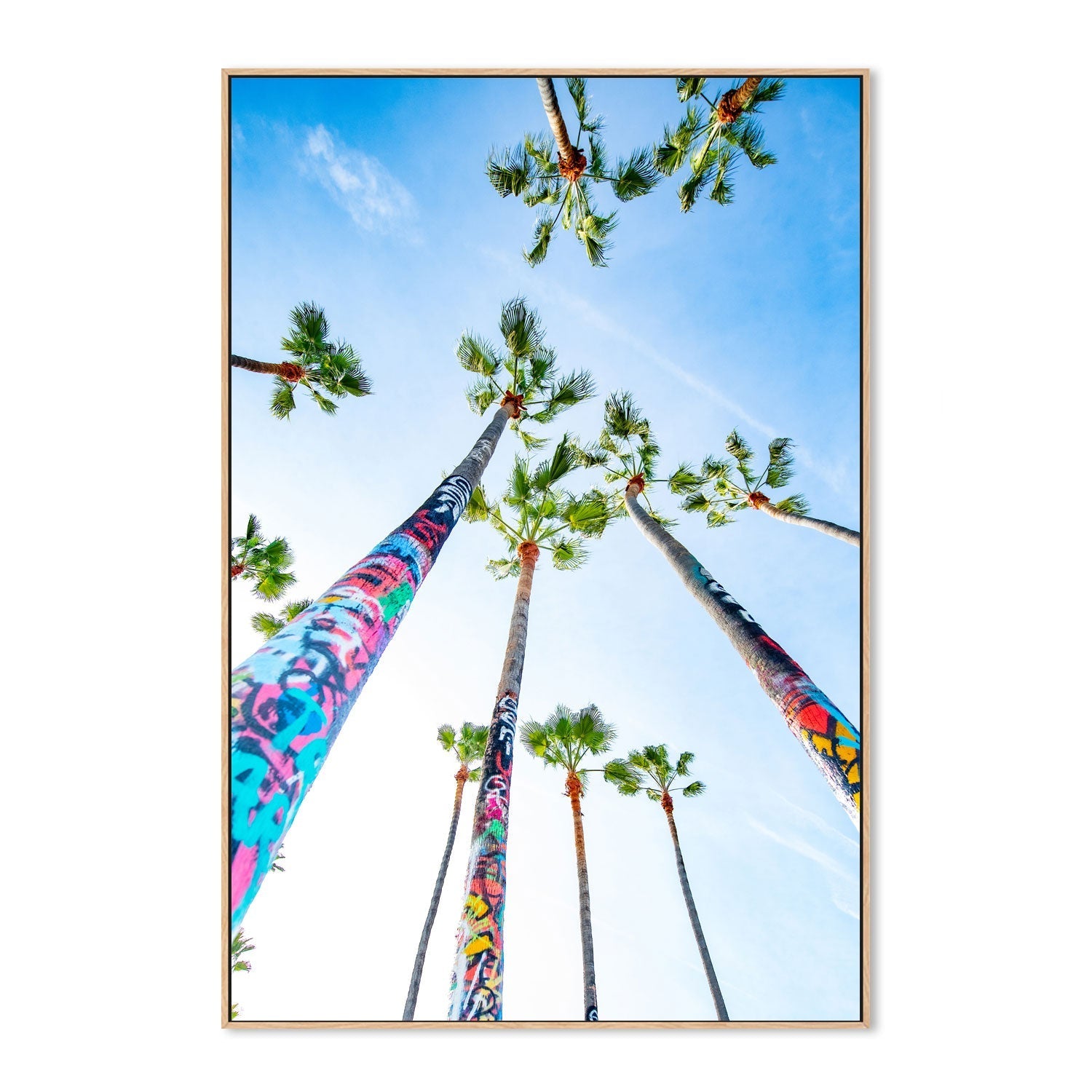 wall-art-print-canvas-poster-framed-Venice Palms , By Richard Podgurski-4