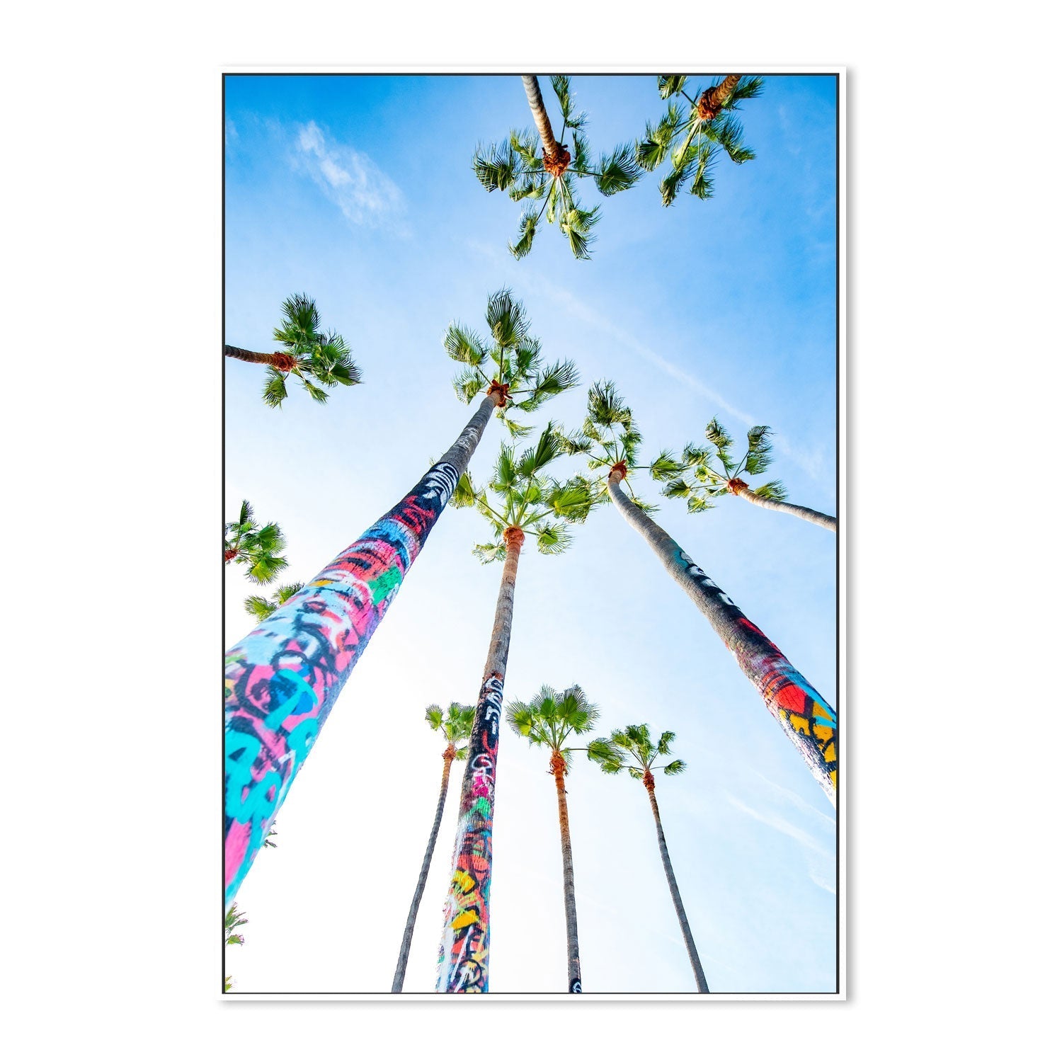 wall-art-print-canvas-poster-framed-Venice Palms , By Richard Podgurski-5