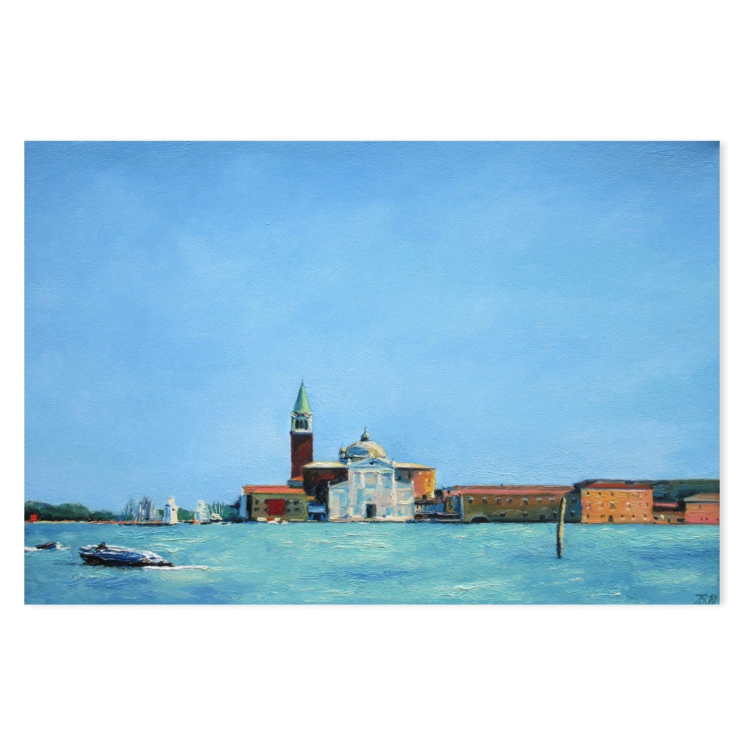 wall-art-print-canvas-poster-framed-Venice, Style A , By Ieva Baklane-GIOIA-WALL-ART