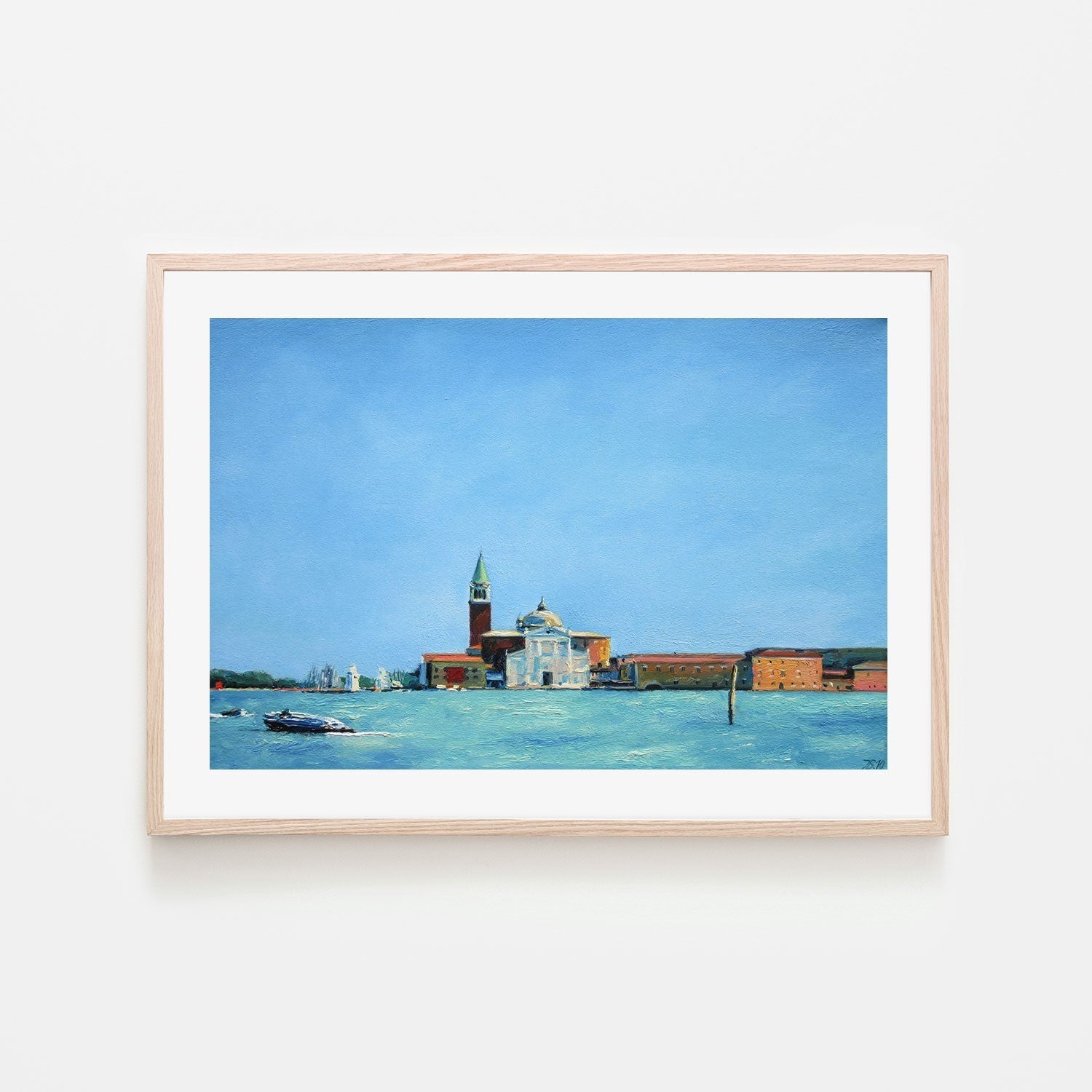 wall-art-print-canvas-poster-framed-Venice, Style A , By Ieva Baklane-GIOIA-WALL-ART