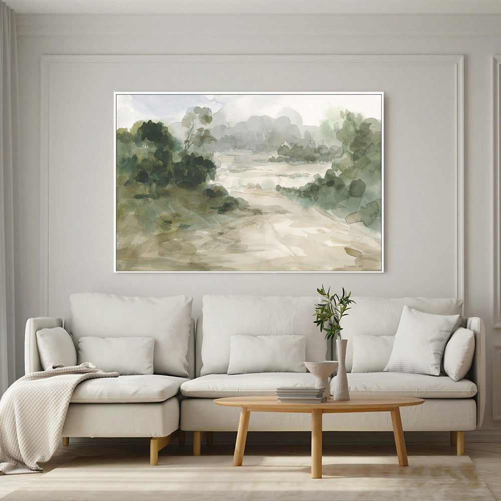 wall-art-print-canvas-poster-framed-Verdant, Style A , By Danhui Nai-7