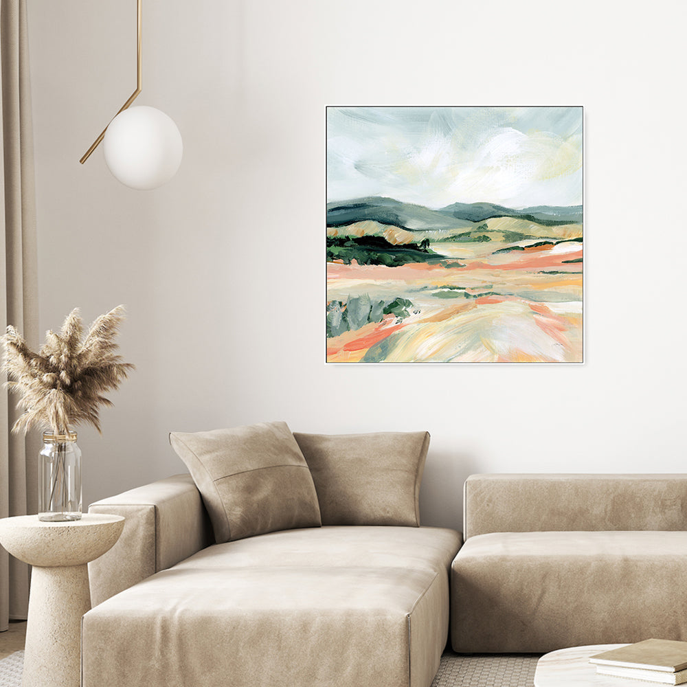 wall-art-print-canvas-poster-framed-Vermillion Landscape, Style A , By Katrina Pete-7