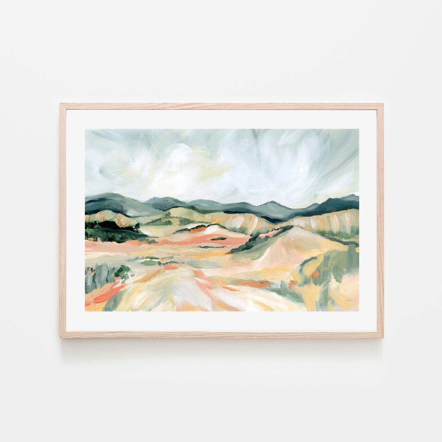 wall-art-print-canvas-poster-framed-Vermillion Landscape, Style C , By Katrina Pete-6