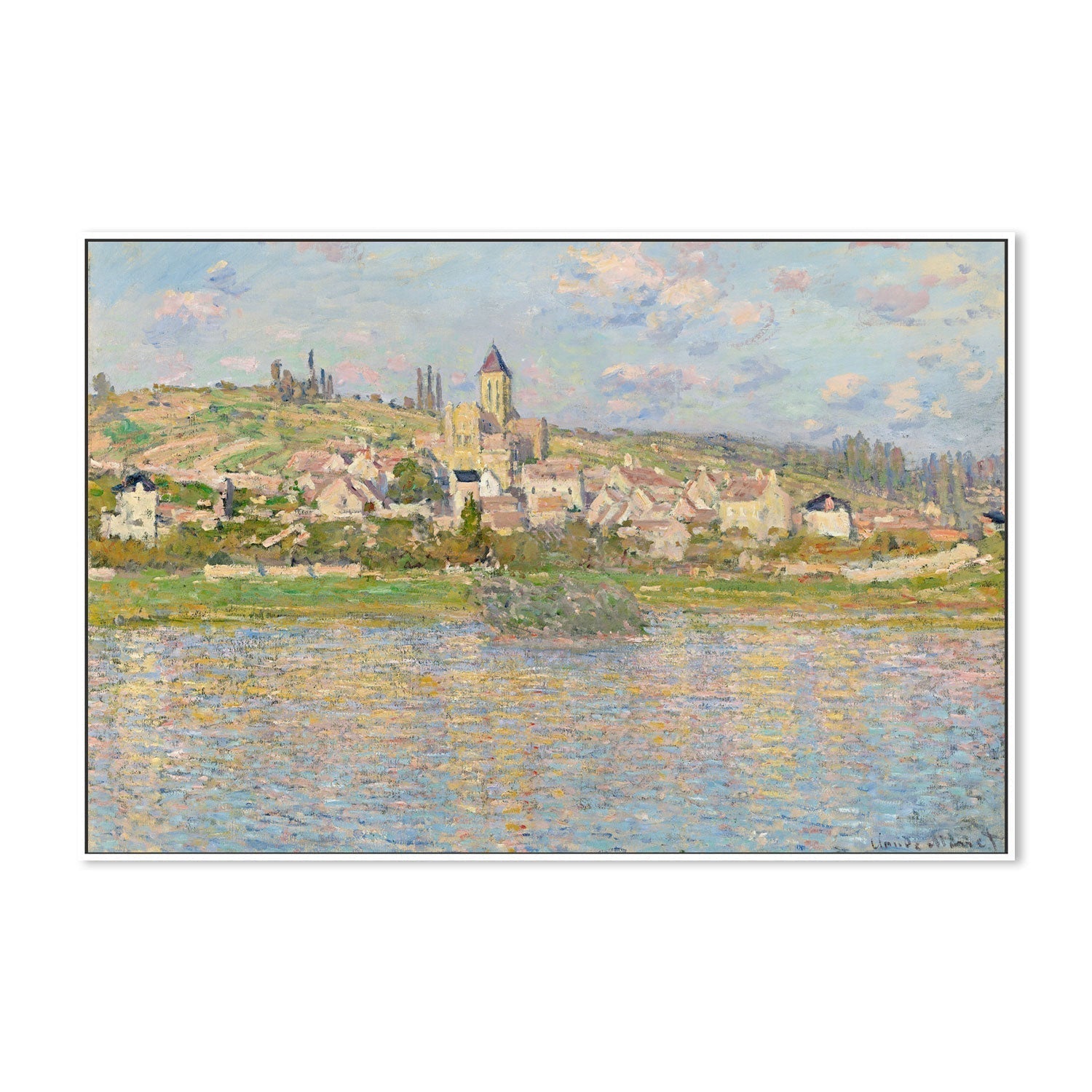 wall-art-print-canvas-poster-framed-Vetheuil 1879 02 , By Monet-by-Gioia Wall Art-Gioia Wall Art