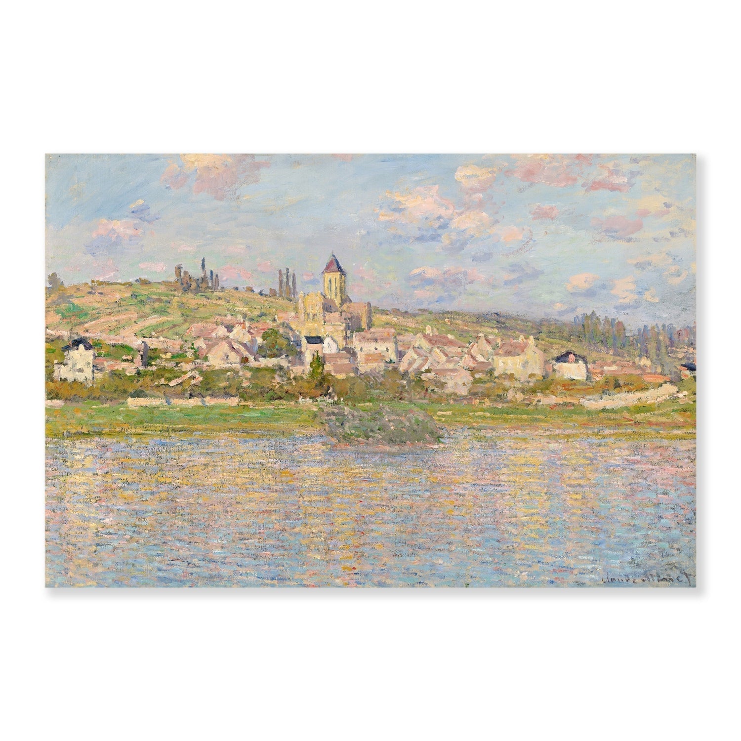 wall-art-print-canvas-poster-framed-Vétheuil 1879, By Monet-by-Gioia Wall Art-Gioia Wall Art