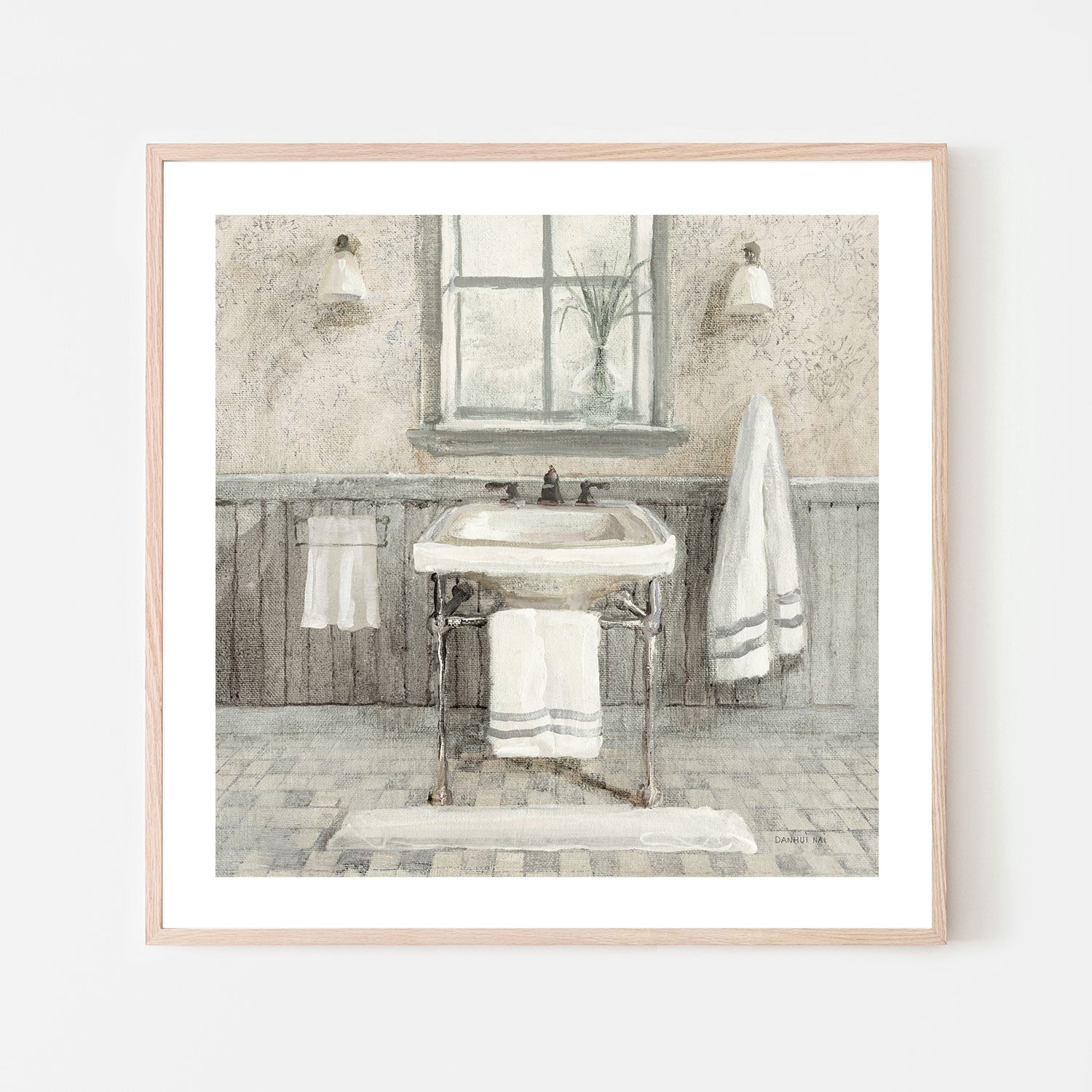 wall-art-print-canvas-poster-framed-Victorian Sink , By Danhui Nai-6