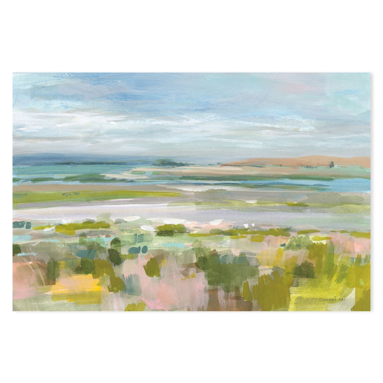 wall-art-print-canvas-poster-framed-View Of Pastel Dreams , By Danhui Nai-GIOIA-WALL-ART