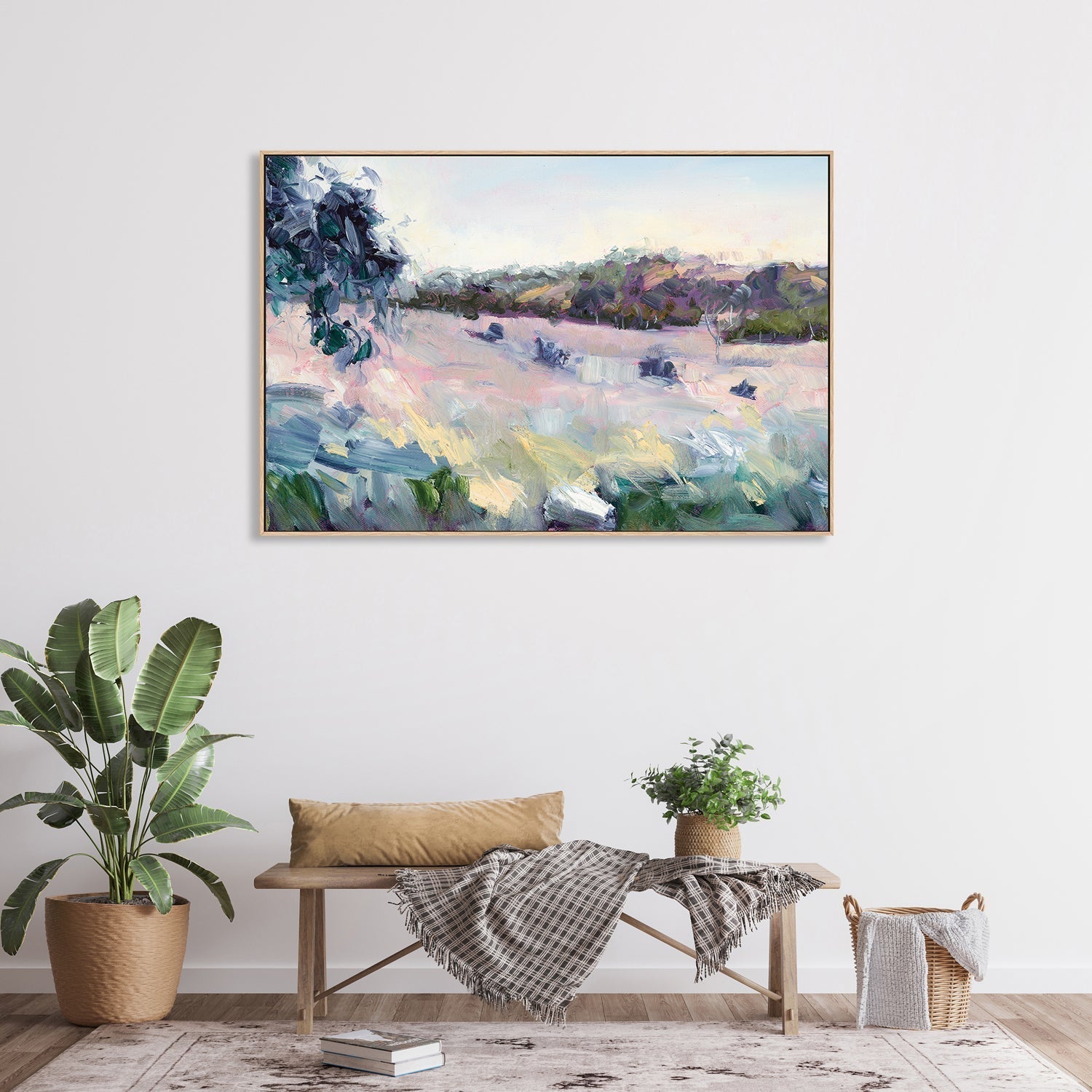 wall-art-print-canvas-poster-framed-View to Pioneer Park from Cootamundra Hill, Style A-by-Meredith Howse-Gioia Wall Art