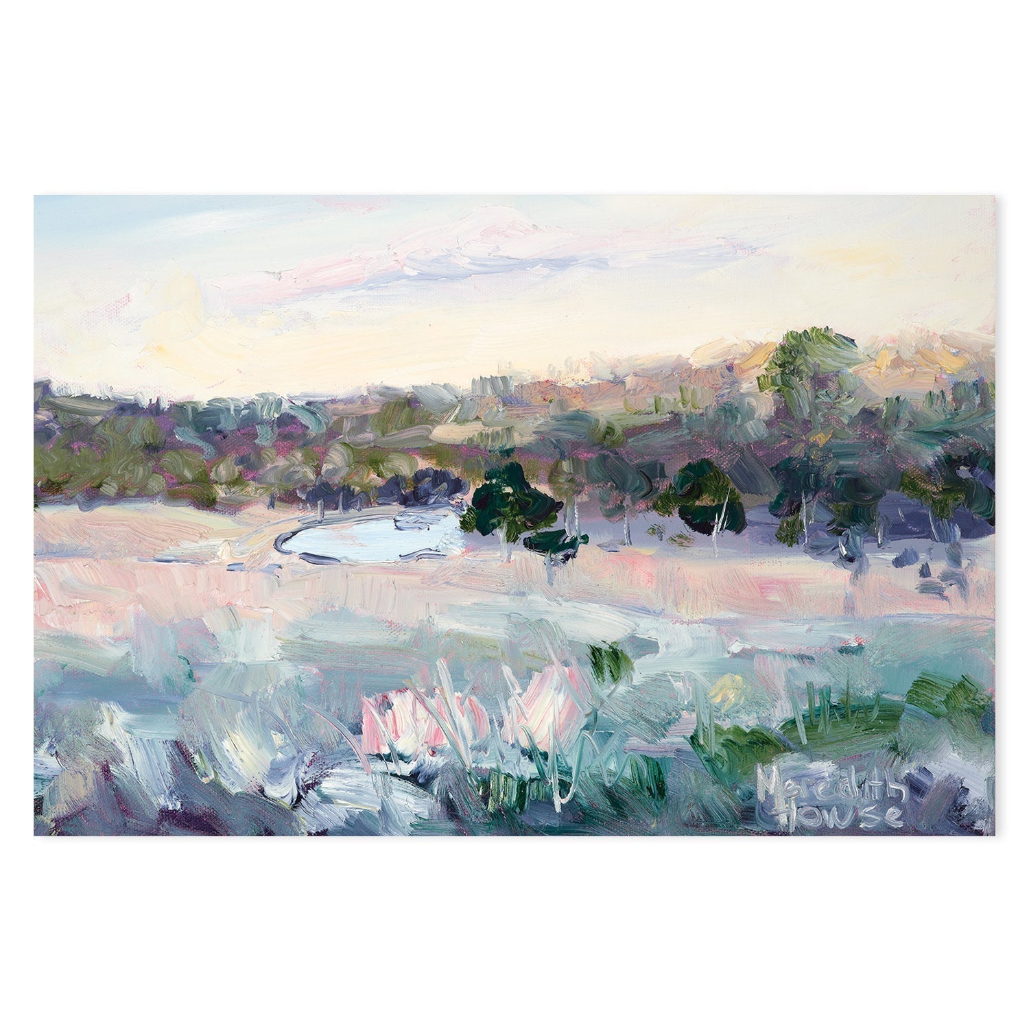 wall-art-print-canvas-poster-framed-View to Pioneer Park from Cootamundra Hill, Style B-by-Meredith Howse-Gioia Wall Art