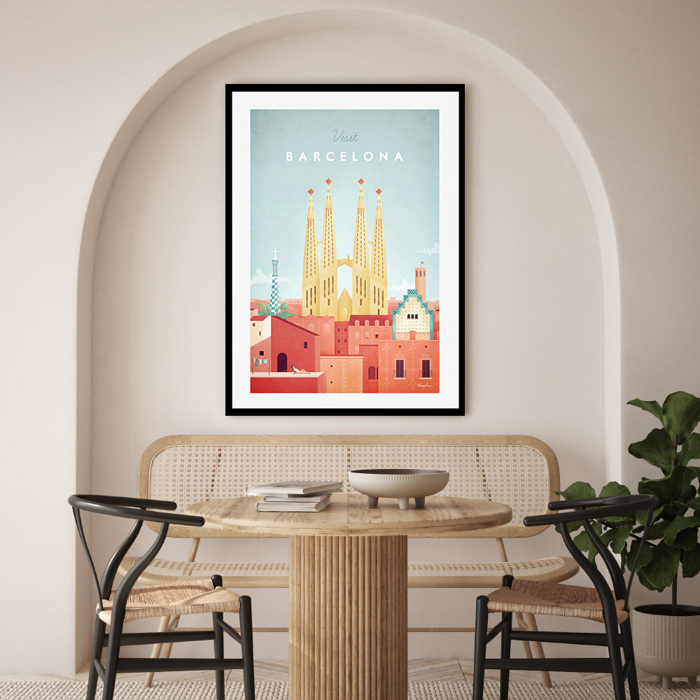 wall-art-print-canvas-poster-framed-Visit Barcelona , By Henry Rivers-GIOIA-WALL-ART