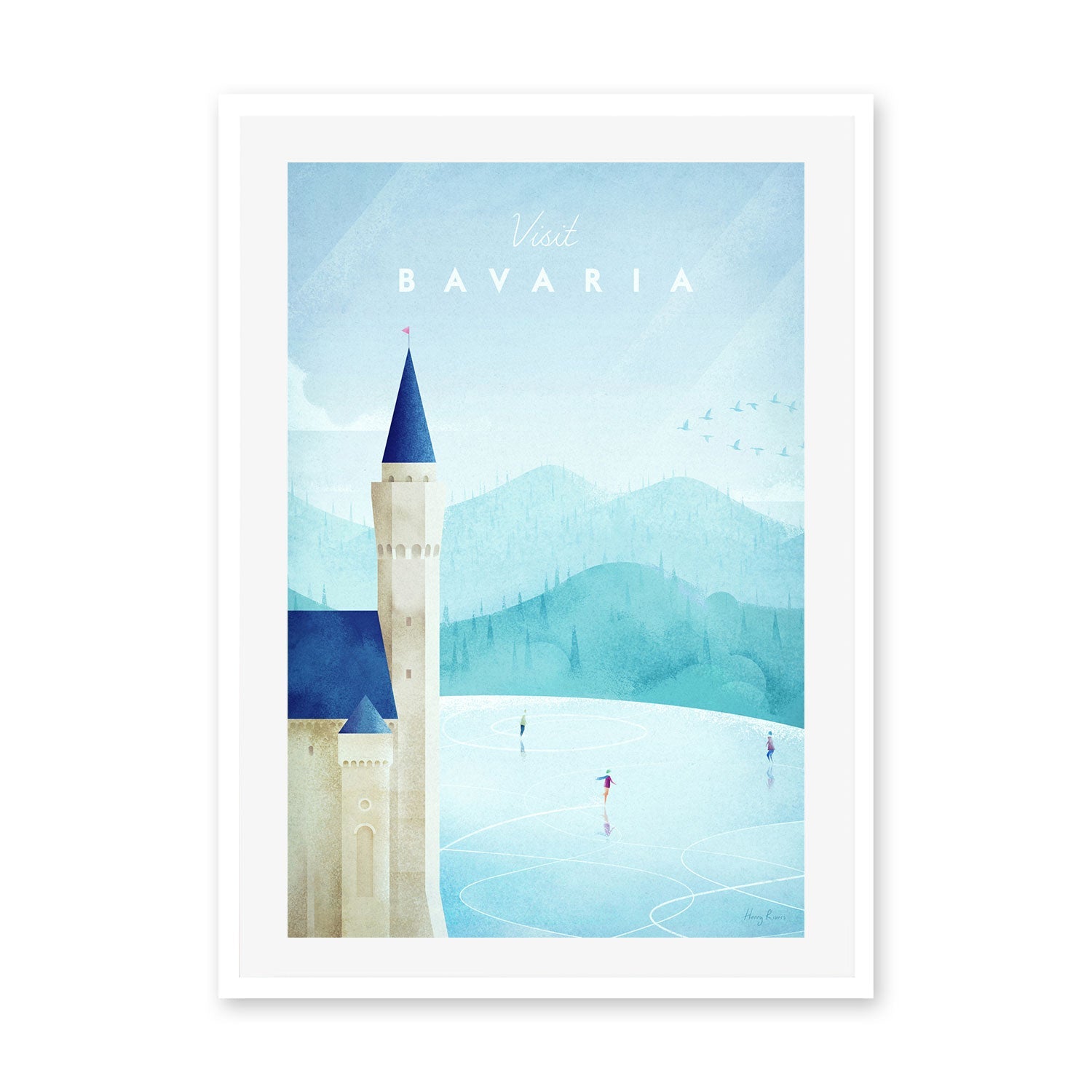 wall-art-print-canvas-poster-framed-Visit Bavaria , By Henry Rivers-GIOIA-WALL-ART