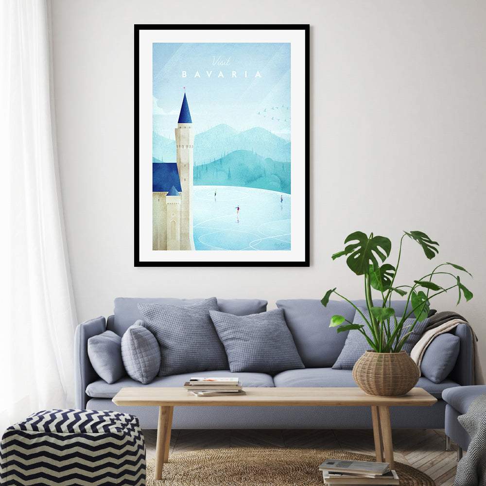 wall-art-print-canvas-poster-framed-Visit Bavaria , By Henry Rivers-GIOIA-WALL-ART