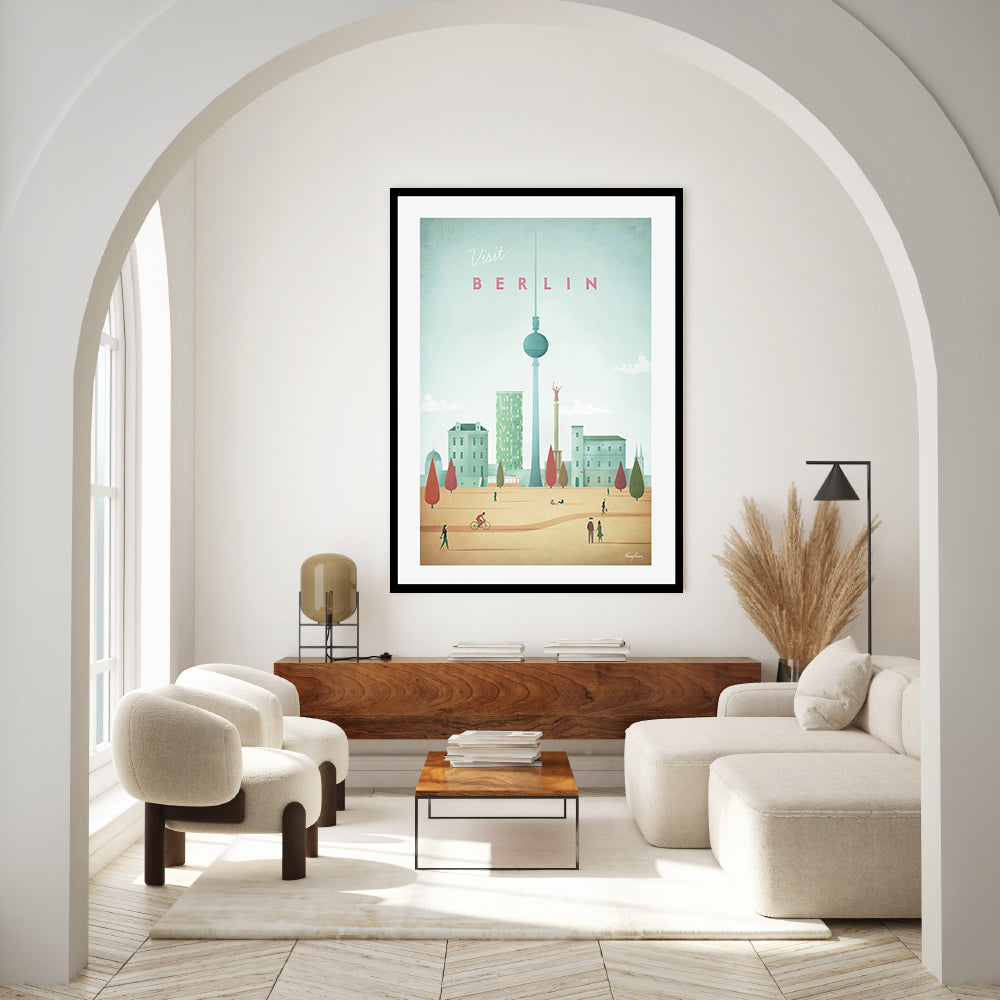 wall-art-print-canvas-poster-framed-Visit Berlin, Germany , By Henry Rivers-GIOIA-WALL-ART