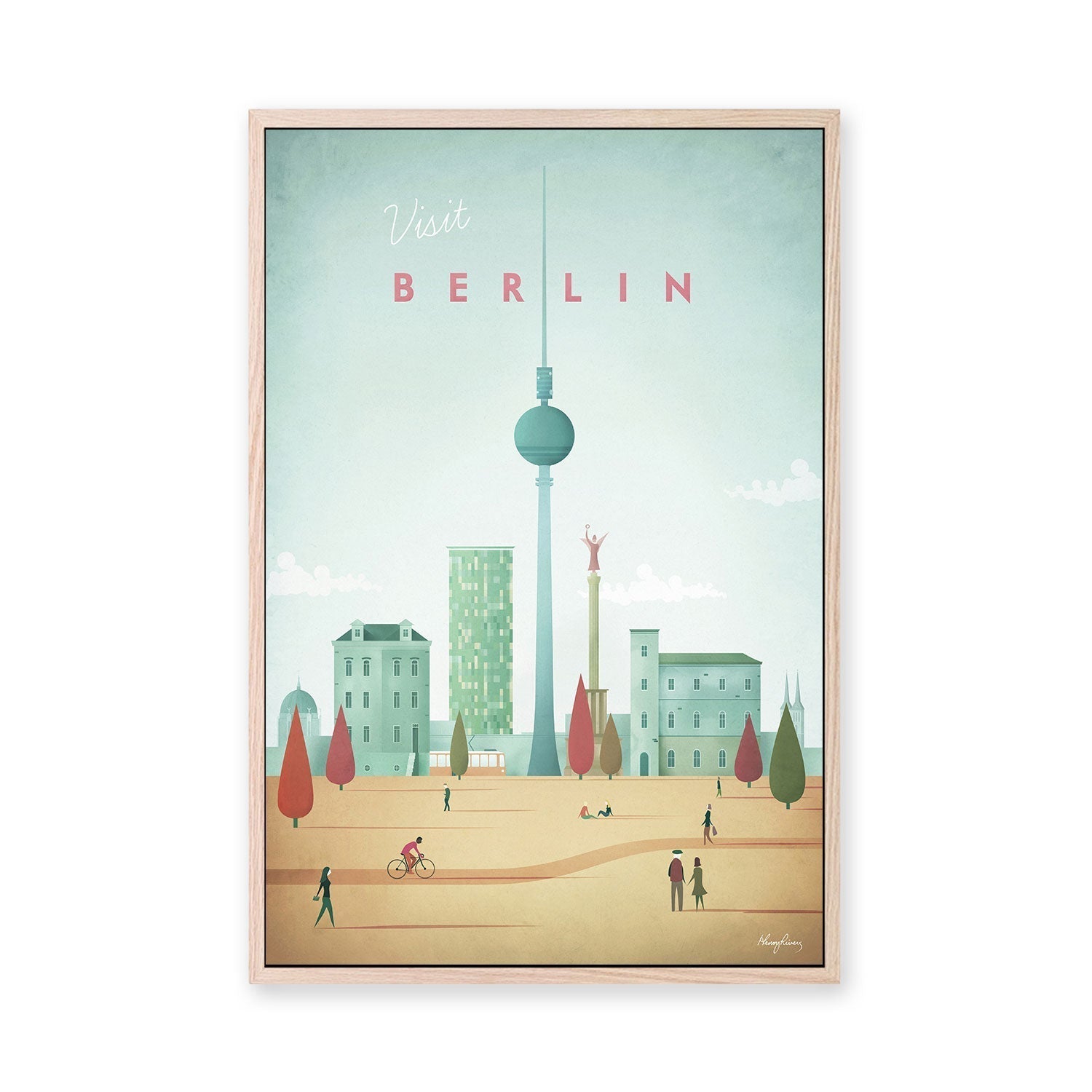 wall-art-print-canvas-poster-framed-Visit Berlin, Germany , By Henry Rivers-GIOIA-WALL-ART