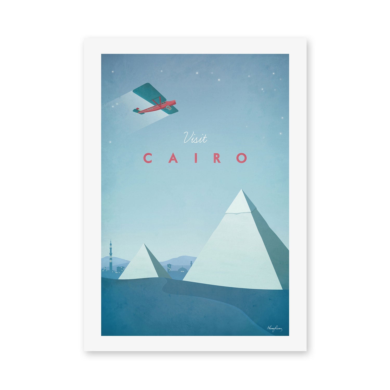 wall-art-print-canvas-poster-framed-Visit Cairo, Egypt , By Henry Rivers-GIOIA-WALL-ART