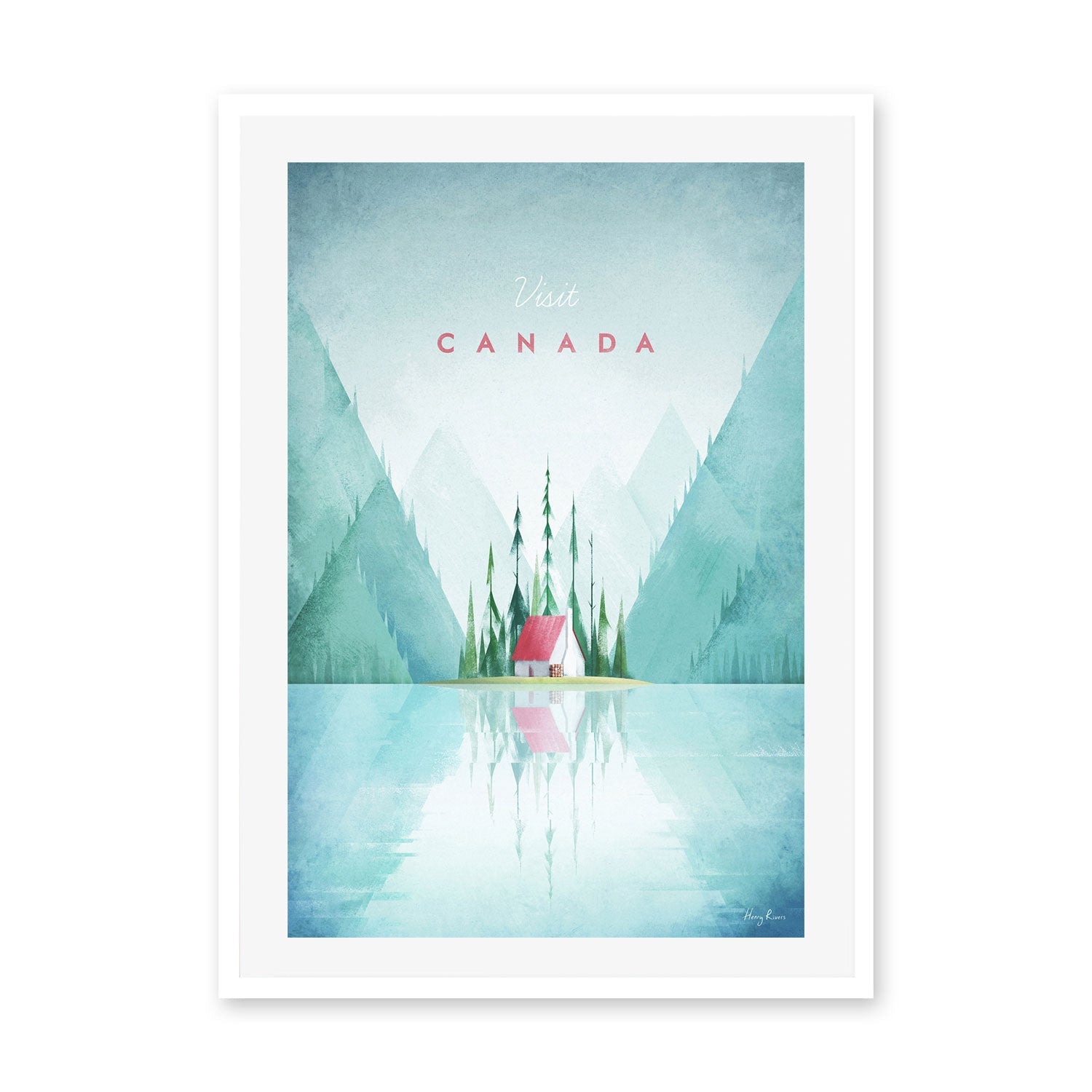 wall-art-print-canvas-poster-framed-Visit Canada Lake , By Henry Rivers-GIOIA-WALL-ART