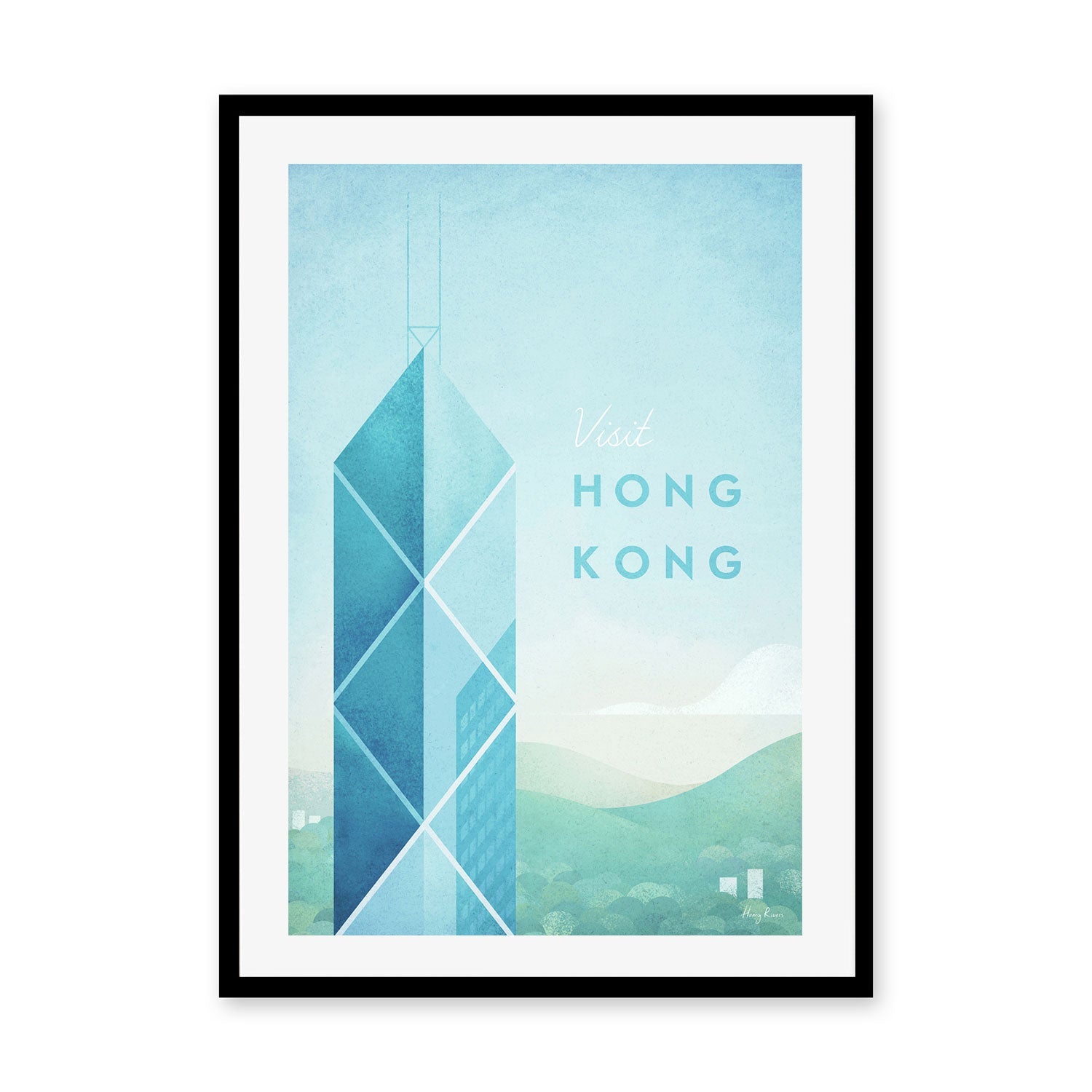 wall-art-print-canvas-poster-framed-Visit Hong Kong , By Henry Rivers-GIOIA-WALL-ART