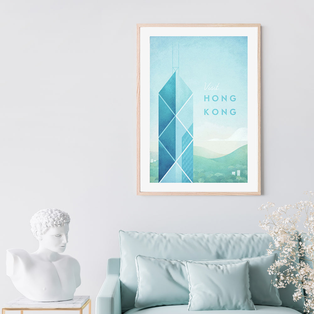 wall-art-print-canvas-poster-framed-Visit Hong Kong , By Henry Rivers-GIOIA-WALL-ART