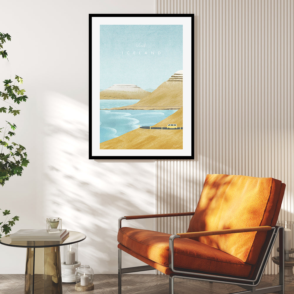 wall-art-print-canvas-poster-framed-Visit Iceland , By Henry Rivers-GIOIA-WALL-ART