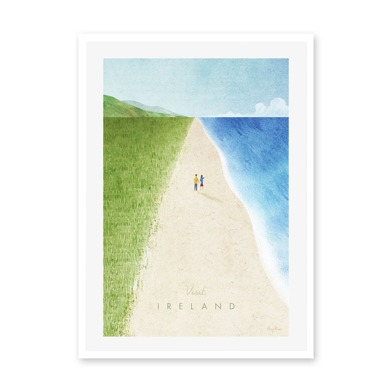 wall-art-print-canvas-poster-framed-Visit Ireland , By Henry Rivers-GIOIA-WALL-ART