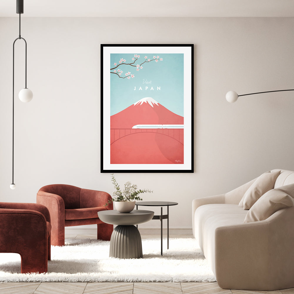 wall-art-print-canvas-poster-framed-Visit Japan , By Henry Rivers-GIOIA-WALL-ART