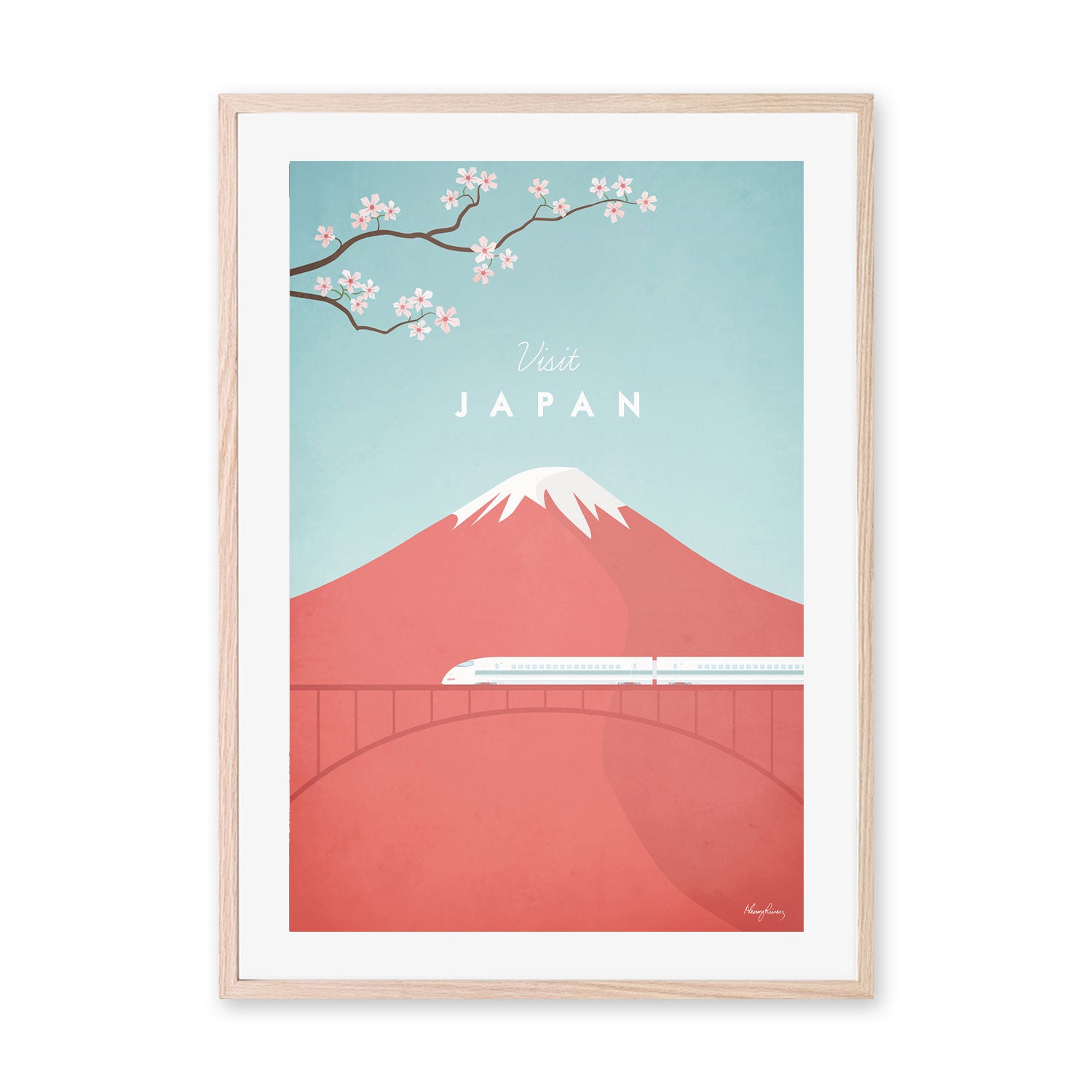 wall-art-print-canvas-poster-framed-Visit Japan , By Henry Rivers-GIOIA-WALL-ART