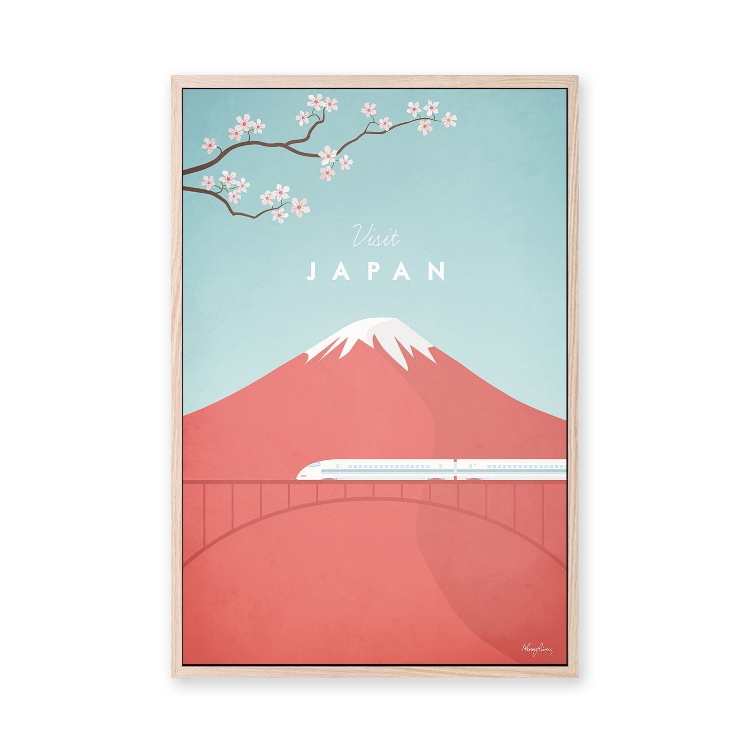 wall-art-print-canvas-poster-framed-Visit Japan , By Henry Rivers-GIOIA-WALL-ART