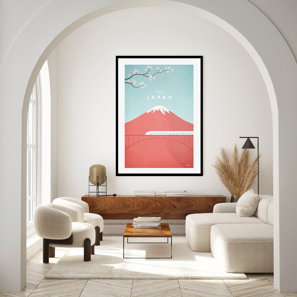 wall-art-print-canvas-poster-framed-Visit Japan , By Henry Rivers-GIOIA-WALL-ART