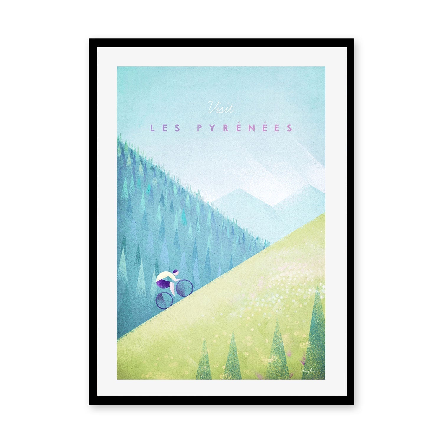 wall-art-print-canvas-poster-framed-Visit Les Pyrenees , By Henry Rivers-GIOIA-WALL-ART