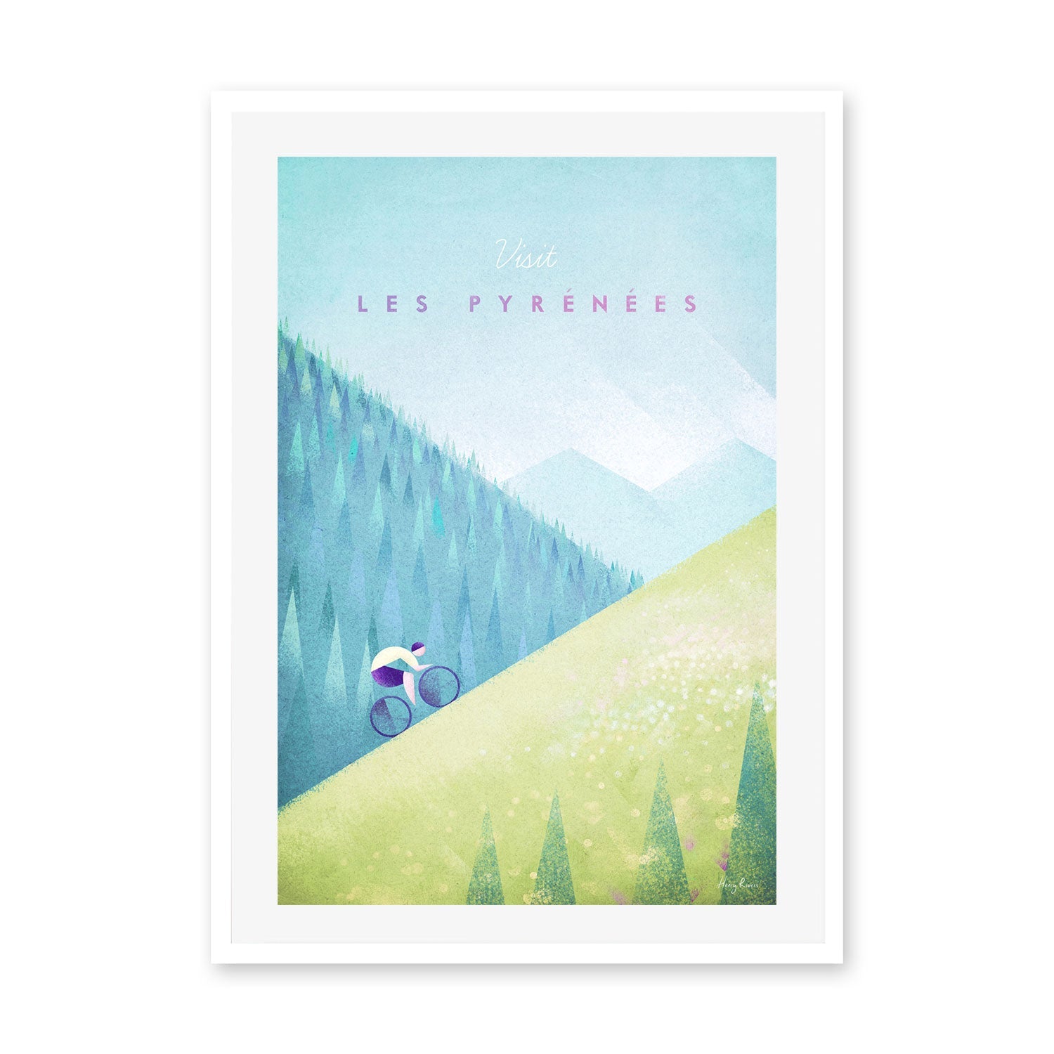 wall-art-print-canvas-poster-framed-Visit Les Pyrenees , By Henry Rivers-GIOIA-WALL-ART