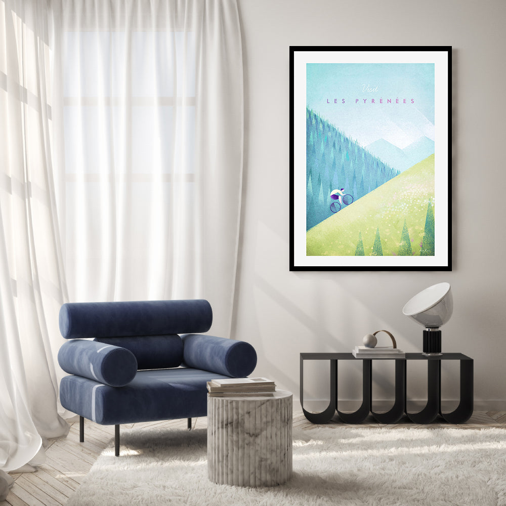 wall-art-print-canvas-poster-framed-Visit Les Pyrenees , By Henry Rivers-GIOIA-WALL-ART