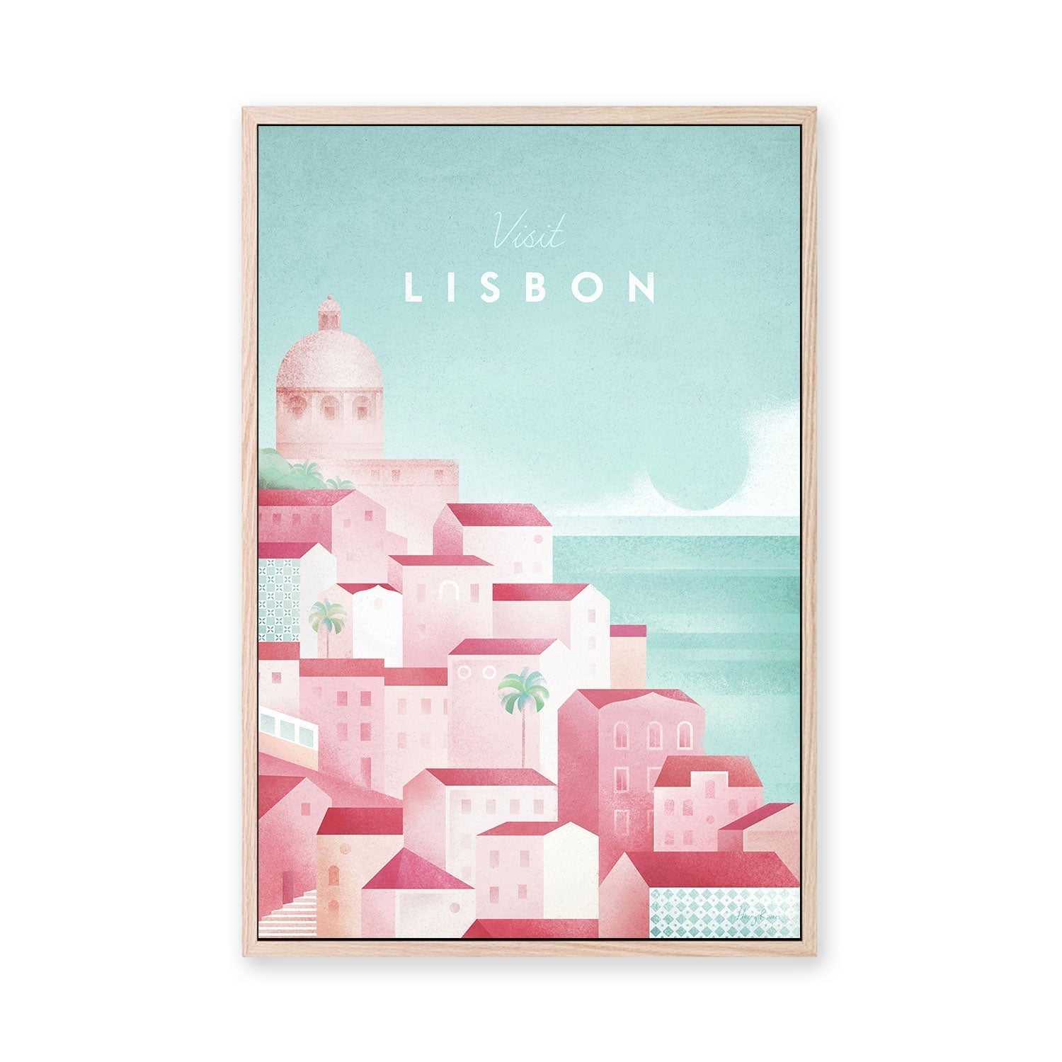 wall-art-print-canvas-poster-framed-Visit Lisbon, Portugal , By Henry Rivers-GIOIA-WALL-ART