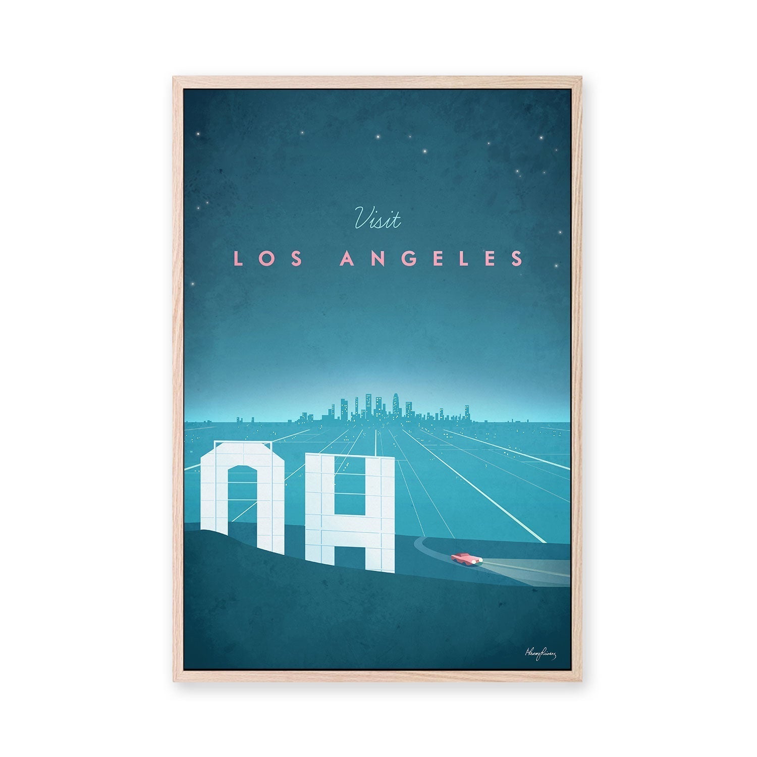 wall-art-print-canvas-poster-framed-Visit Los Angeles, California, United States , By Henry Rivers-GIOIA-WALL-ART