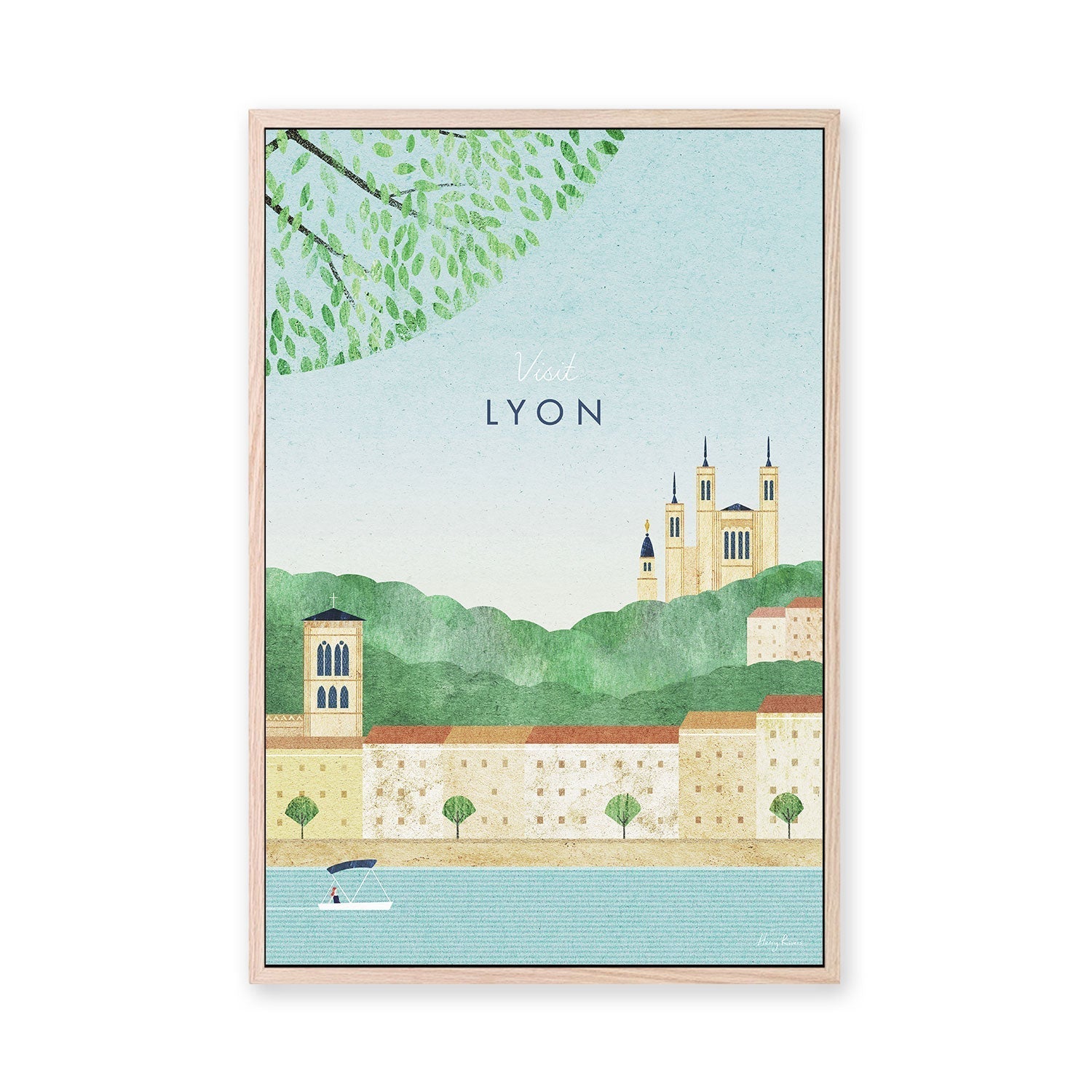 wall-art-print-canvas-poster-framed-Visit Lyon, France , By Henry Rivers-GIOIA-WALL-ART