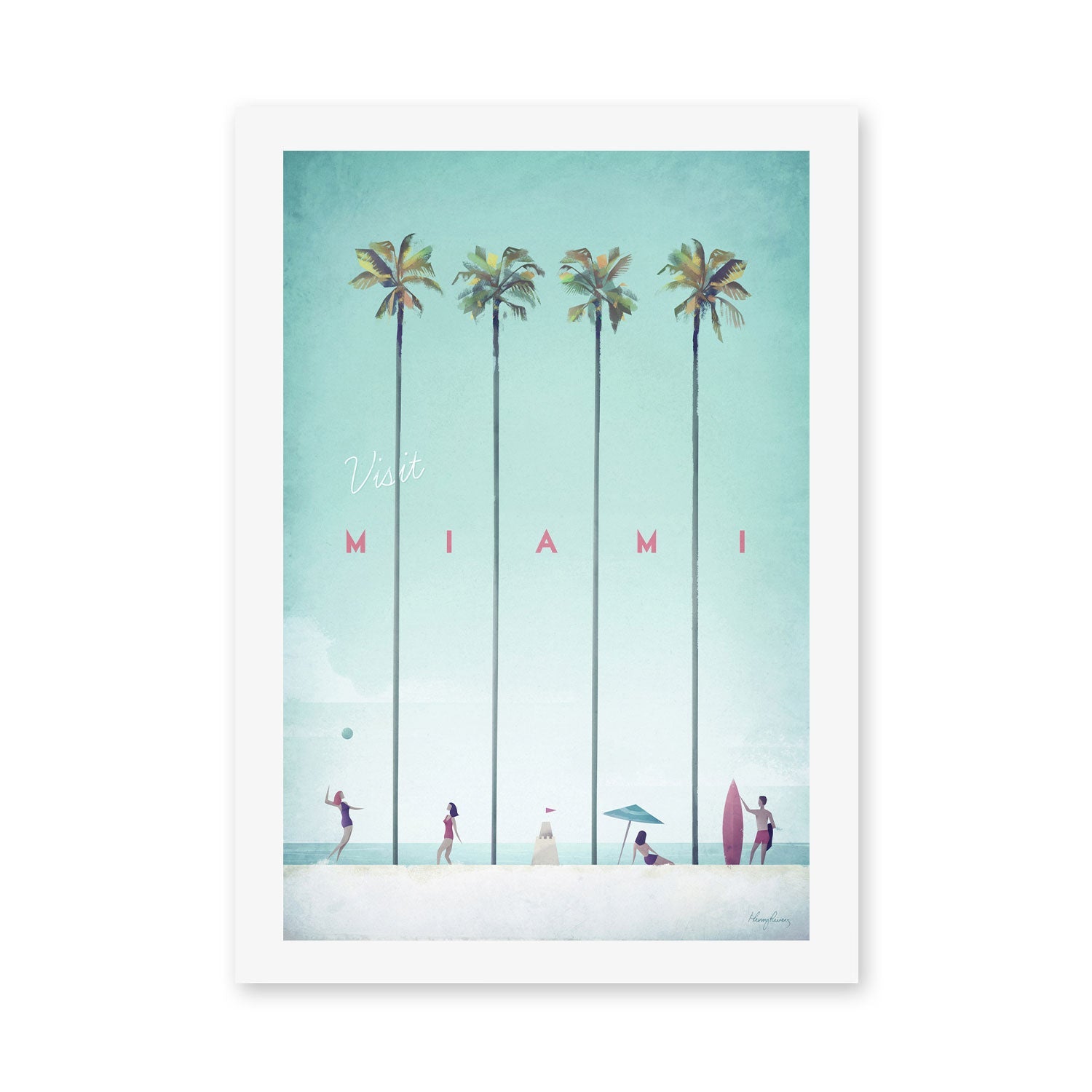 wall-art-print-canvas-poster-framed-Visit Miami, Florida, United States , By Henry Rivers-GIOIA-WALL-ART