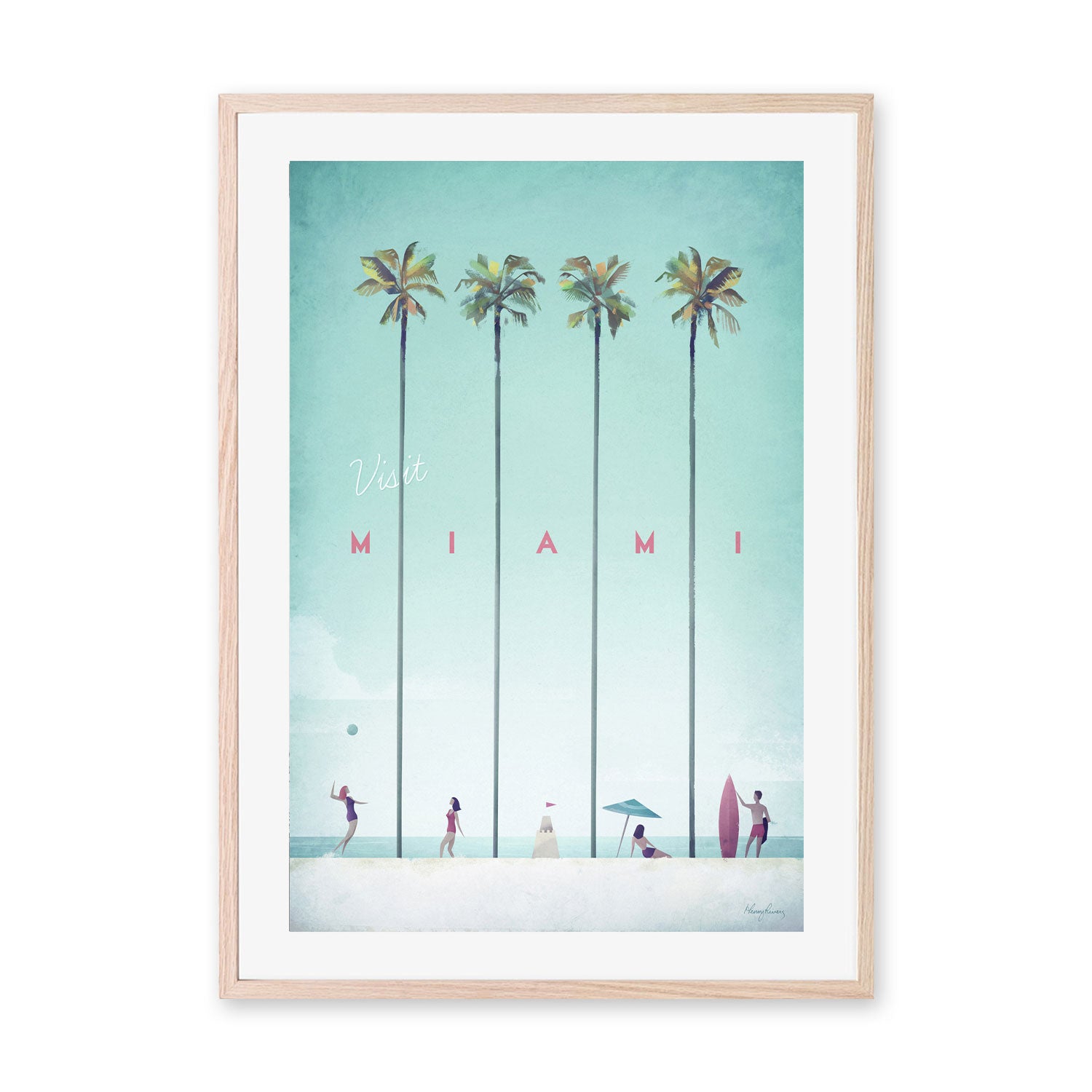 wall-art-print-canvas-poster-framed-Visit Miami, Florida, United States , By Henry Rivers-GIOIA-WALL-ART