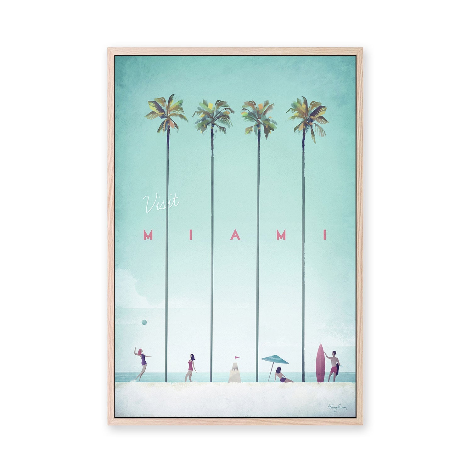 wall-art-print-canvas-poster-framed-Visit Miami, Florida, United States , By Henry Rivers-GIOIA-WALL-ART