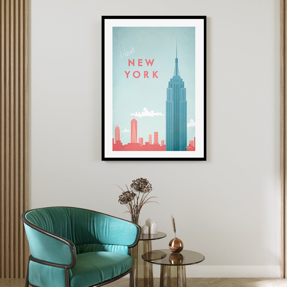 wall-art-print-canvas-poster-framed-Visit New York, United States , By Henry Rivers-GIOIA-WALL-ART