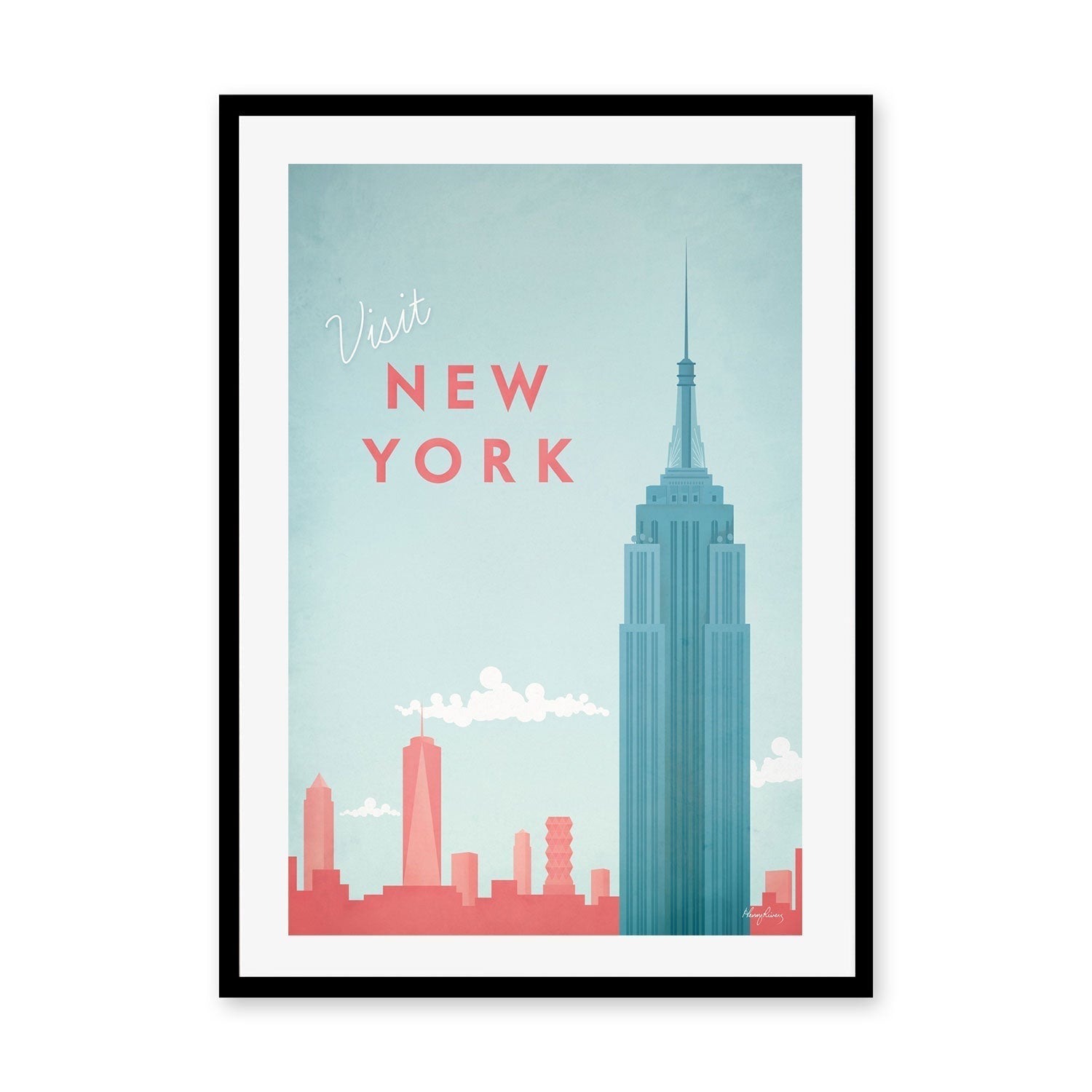 wall-art-print-canvas-poster-framed-Visit New York, United States , By Henry Rivers-GIOIA-WALL-ART