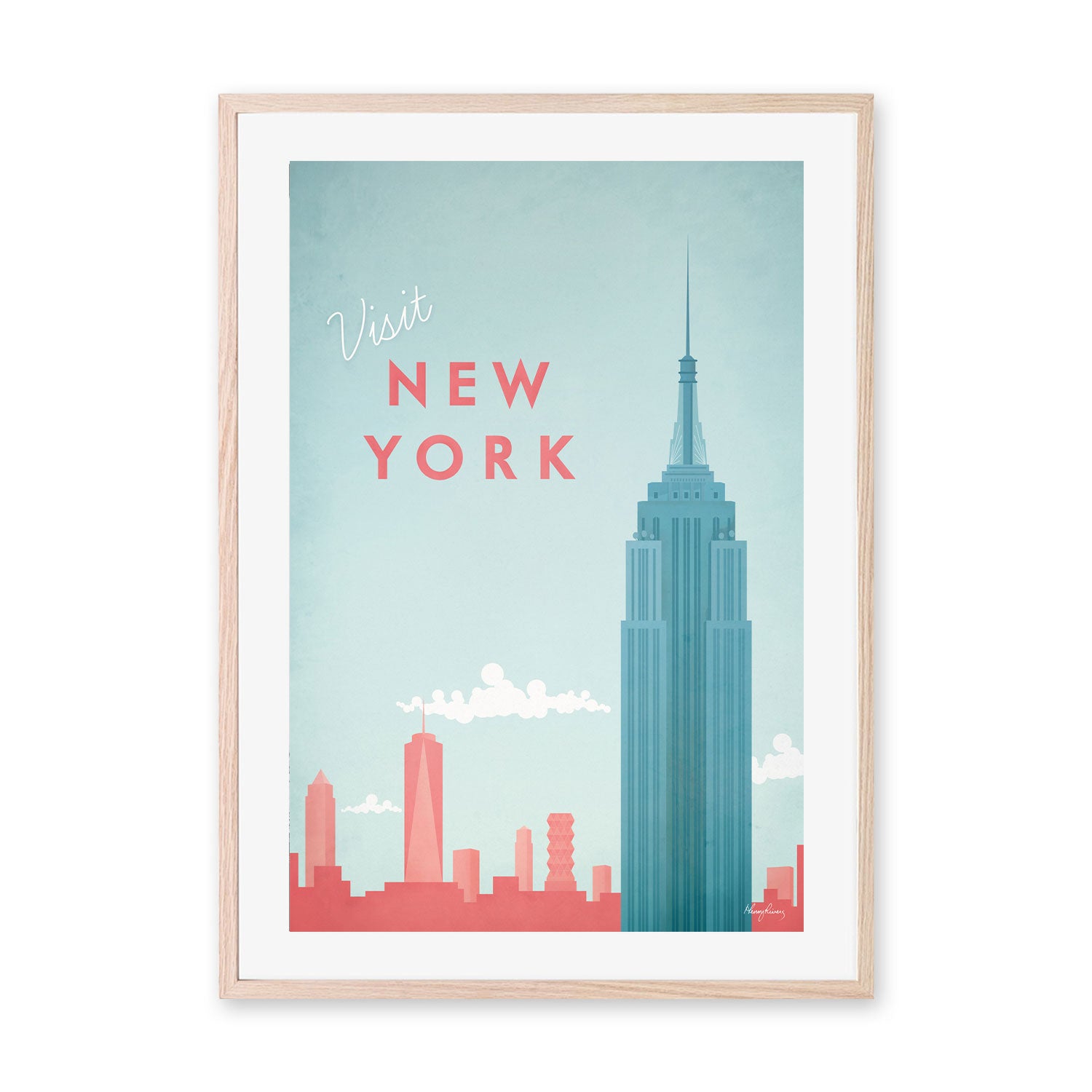 wall-art-print-canvas-poster-framed-Visit New York, United States , By Henry Rivers-GIOIA-WALL-ART