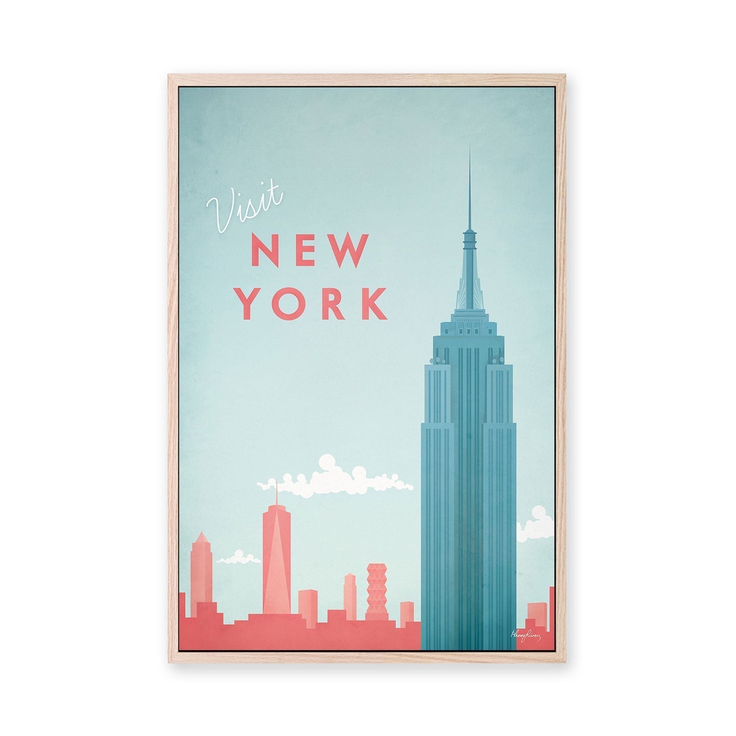 wall-art-print-canvas-poster-framed-Visit New York, United States , By Henry Rivers-GIOIA-WALL-ART