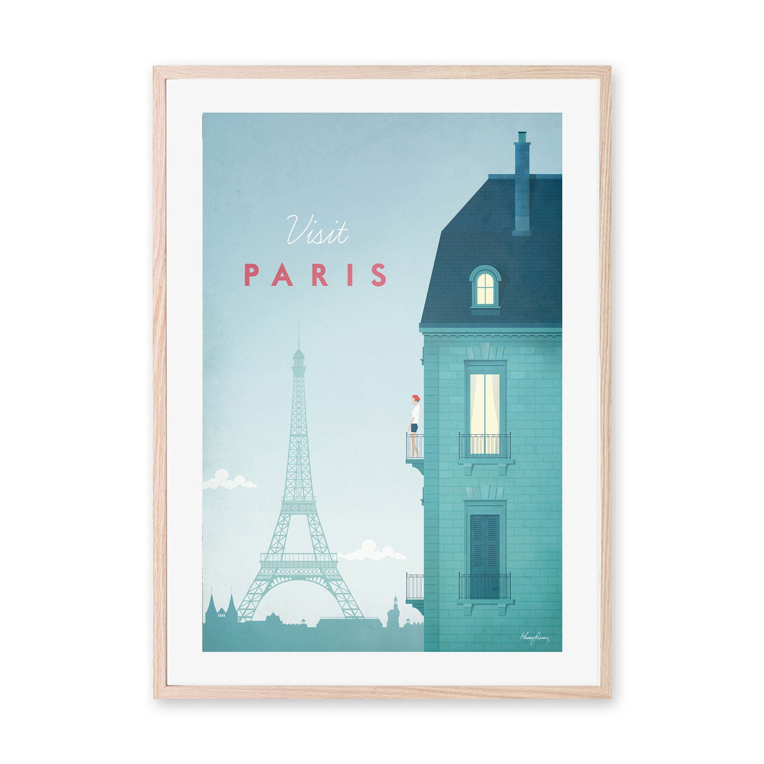 wall-art-print-canvas-poster-framed-Visit Paris, France , By Henry Rivers-GIOIA-WALL-ART