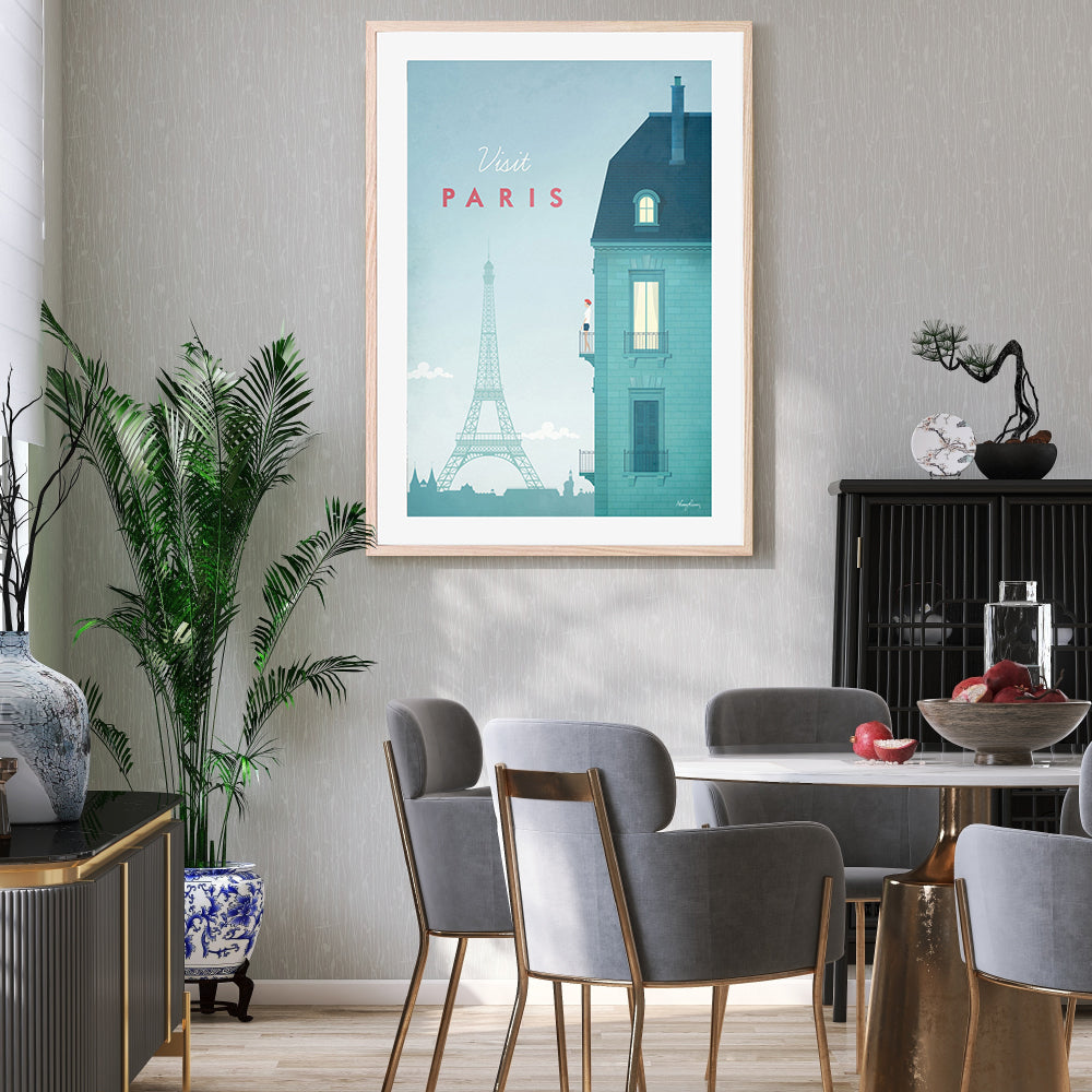 wall-art-print-canvas-poster-framed-Visit Paris, France , By Henry Rivers-GIOIA-WALL-ART