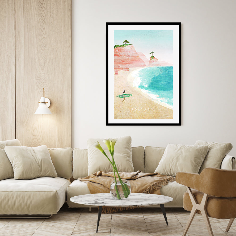 wall-art-print-canvas-poster-framed-Visit Portugal , By Henry Rivers-GIOIA-WALL-ART