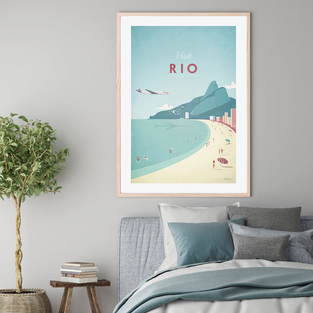 wall-art-print-canvas-poster-framed-Visit Rio de Janeiro , By Henry Rivers-GIOIA-WALL-ART