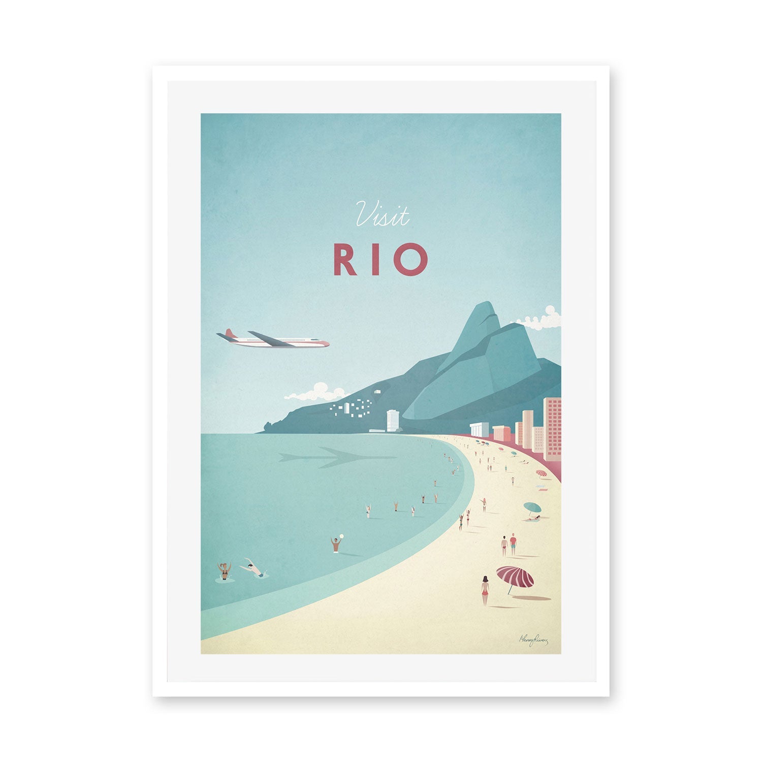 wall-art-print-canvas-poster-framed-Visit Rio de Janeiro , By Henry Rivers-GIOIA-WALL-ART