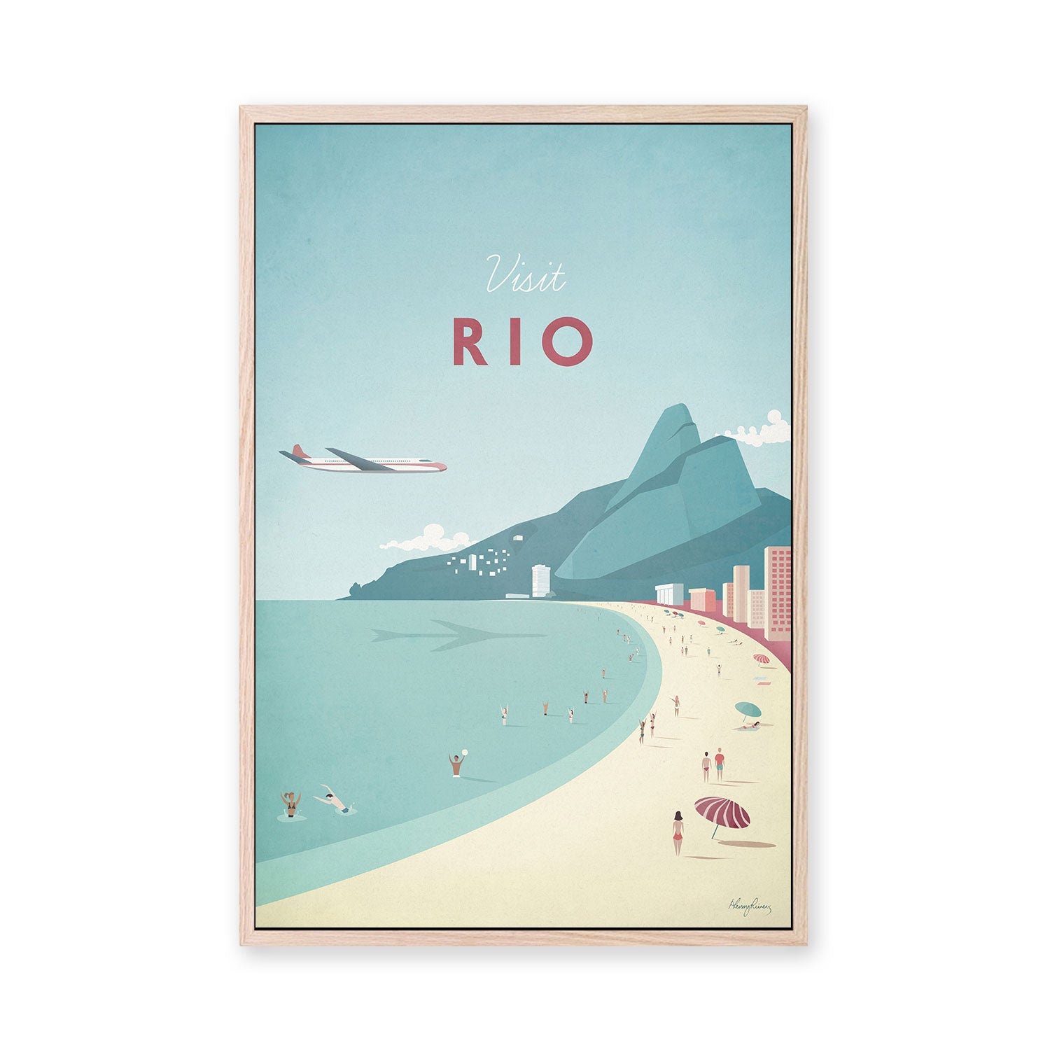 wall-art-print-canvas-poster-framed-Visit Rio de Janeiro , By Henry Rivers-GIOIA-WALL-ART