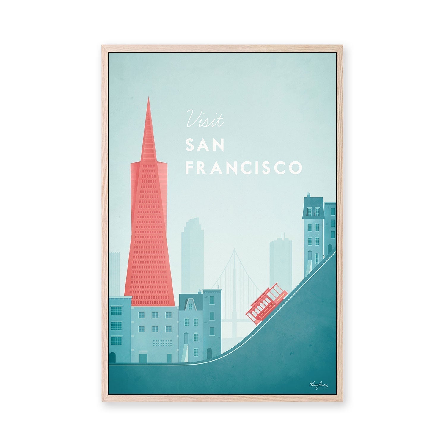 wall-art-print-canvas-poster-framed-Visit San Francisco, United States , By Henry Rivers-GIOIA-WALL-ART